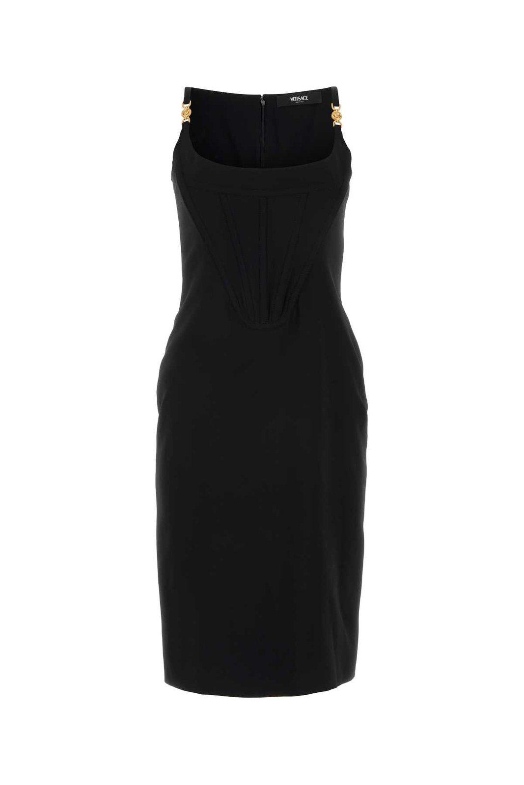 【送料&関税込】Versace Sleeveless Stretched Dress Versace Sleeveless Stretched Dress | italist