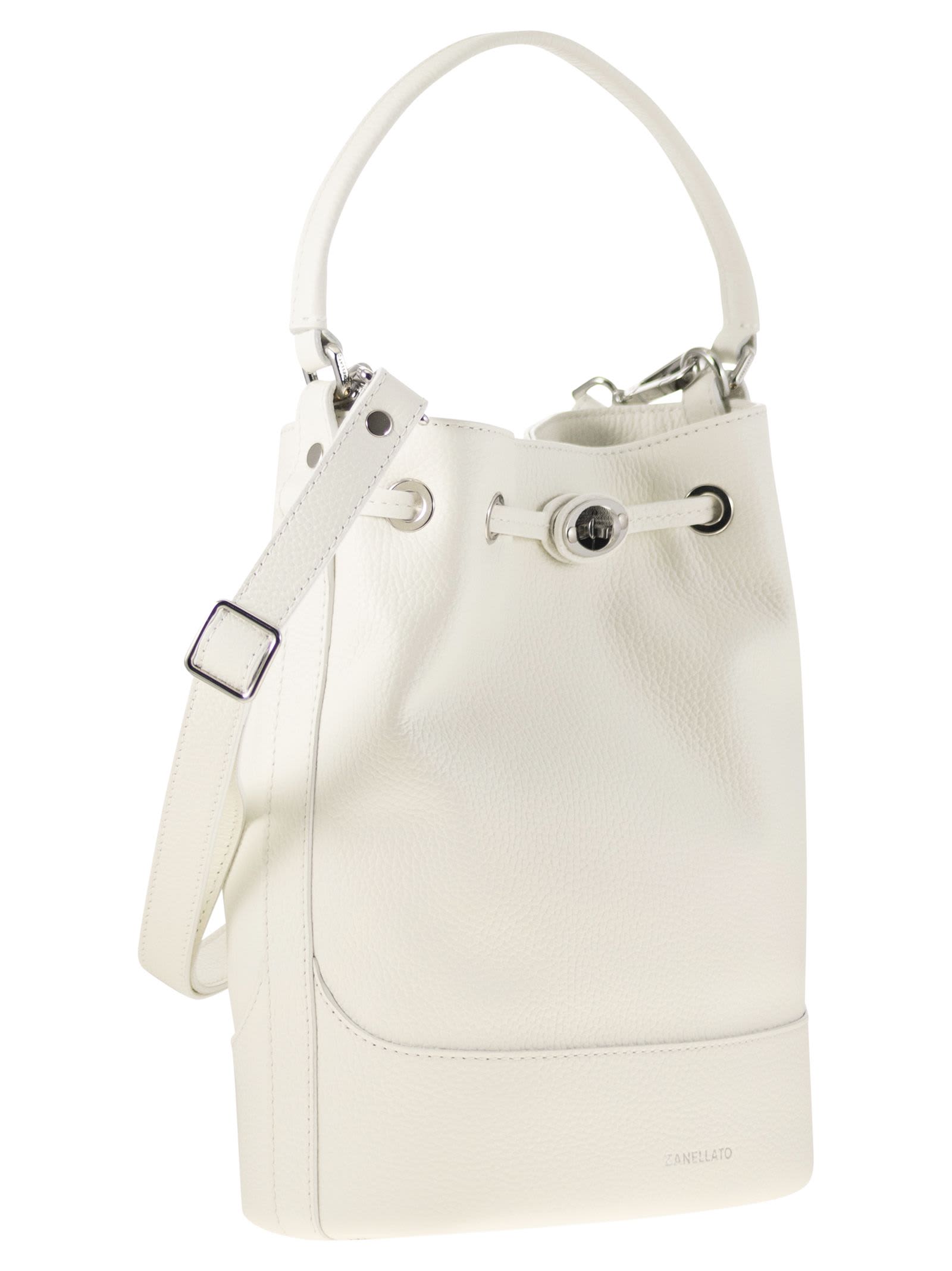 トートバッグ ZANELLATO SS25 MONDA' - Leather bucket bag (068980 Z1190) Zanellato Monda' - Leather Bucket Bag | italist
