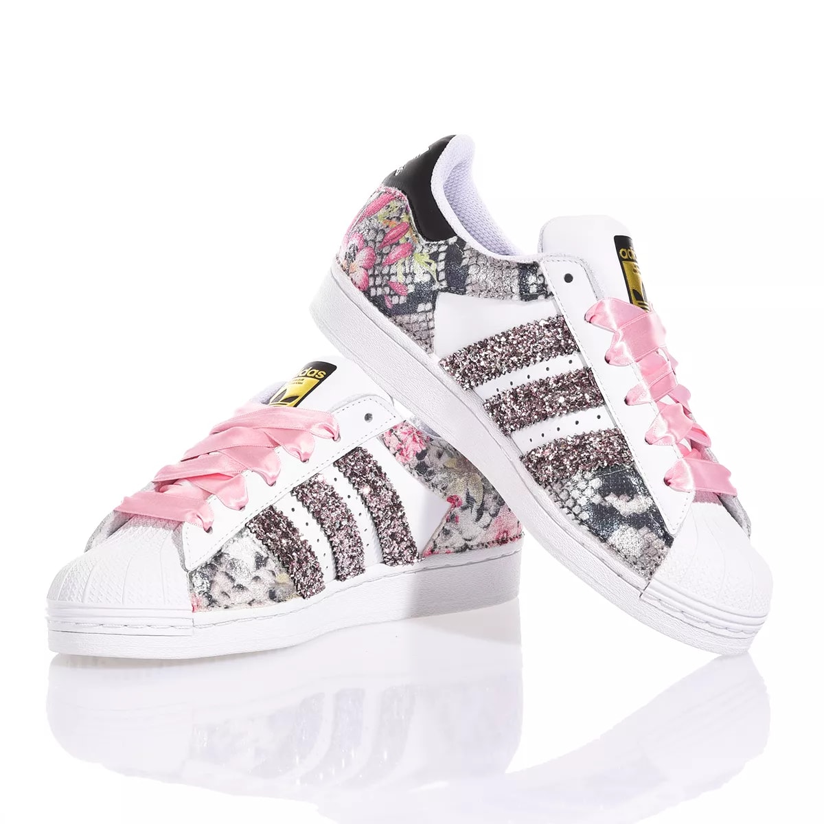 Adidas superstar femme motif best sale