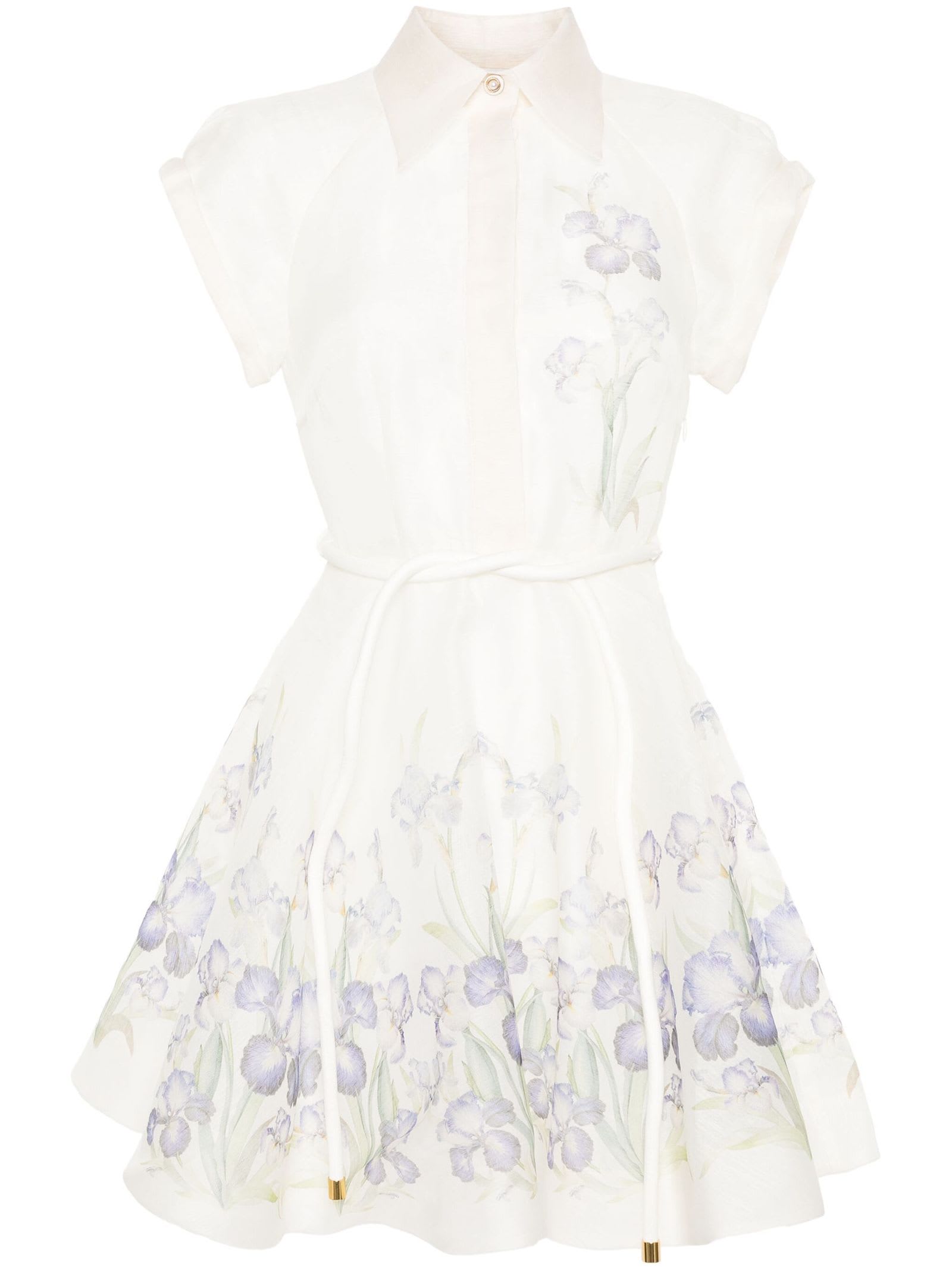 natura flip dress in blue iris