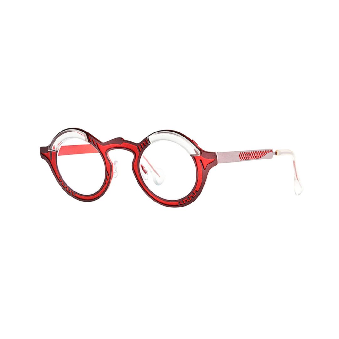 メガネ THEO Theo - JACKIE 311 C 63+736+TRANSPARENT - 311 Theo Eyewear Jackie 311 C 63+736+transparent311 | italist