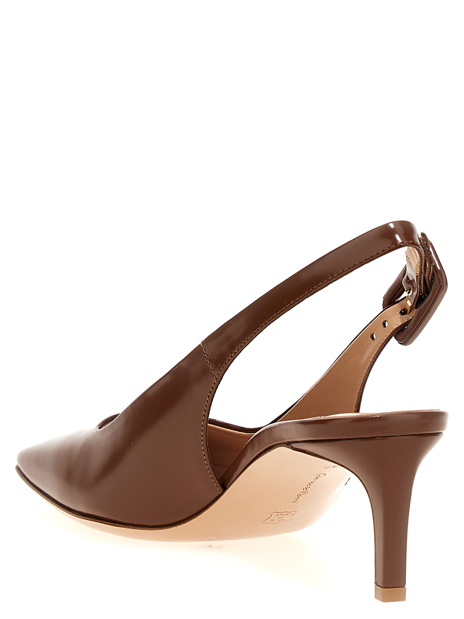 サンダル・ミュール Gianvito Rossi FW24 'Ric' slingback (G9551855RICTOK ROUG) レディース・ラグジュアリーサンダル| Gianvito Rossi