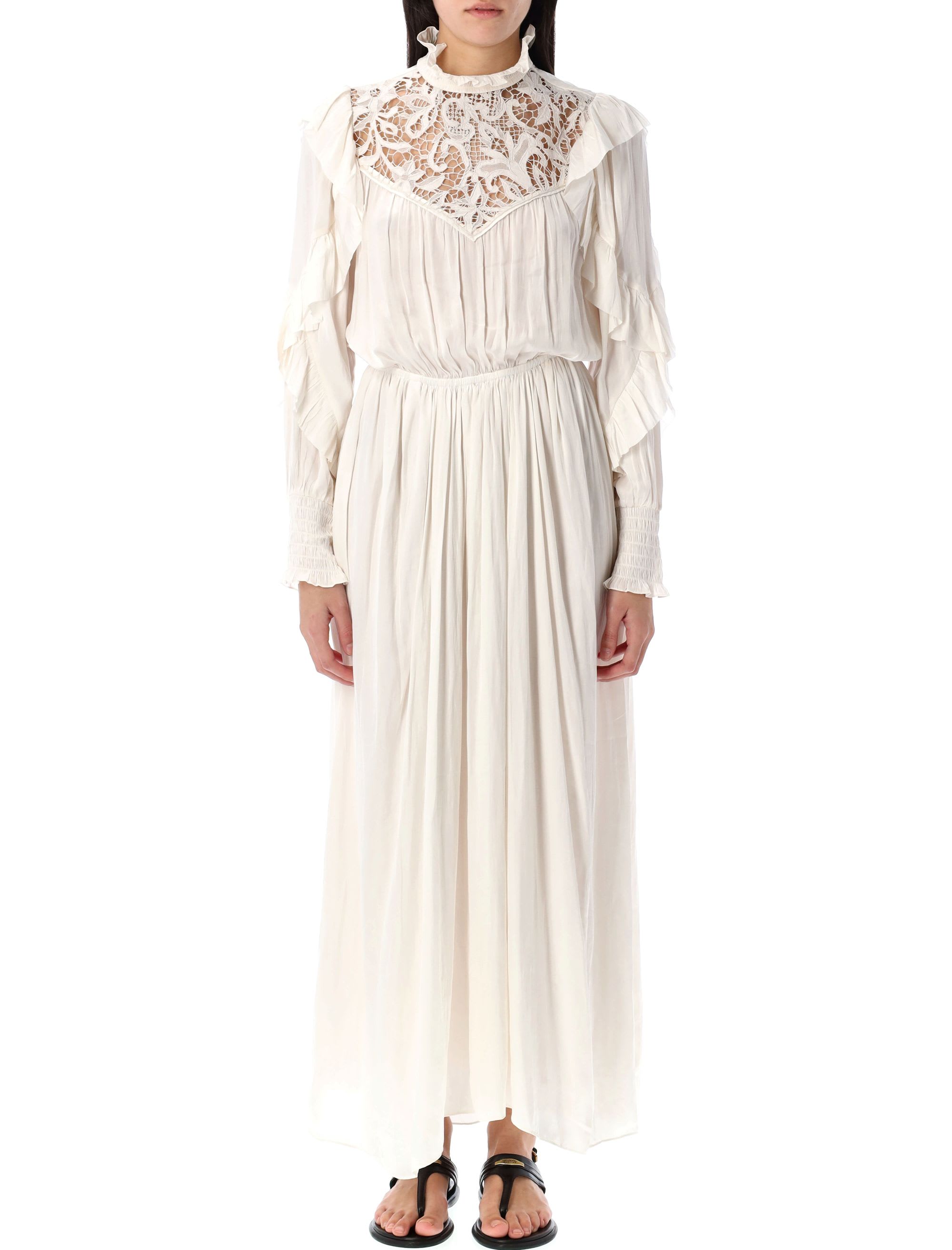オールインワン・サロペット Isabel Marant 'Charlene' Beige Polyester Dress Isabel Marant Sharlene Long Dress | italist