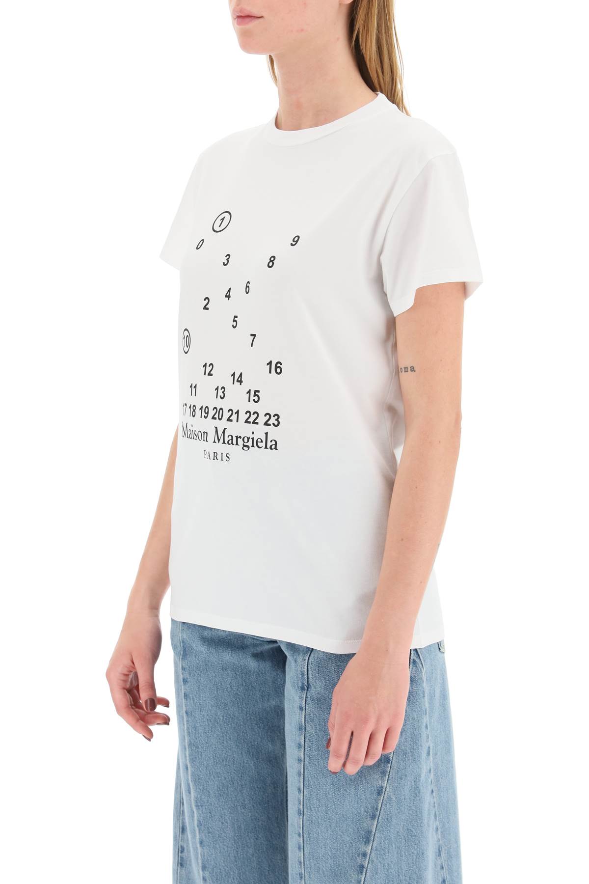 Tシャツ・カットソー MAISON MARGIELA 'Western patchwork' T-shirt Green Maison Margiela Western Patchwork T-Shirt Green | Wanan Luxury