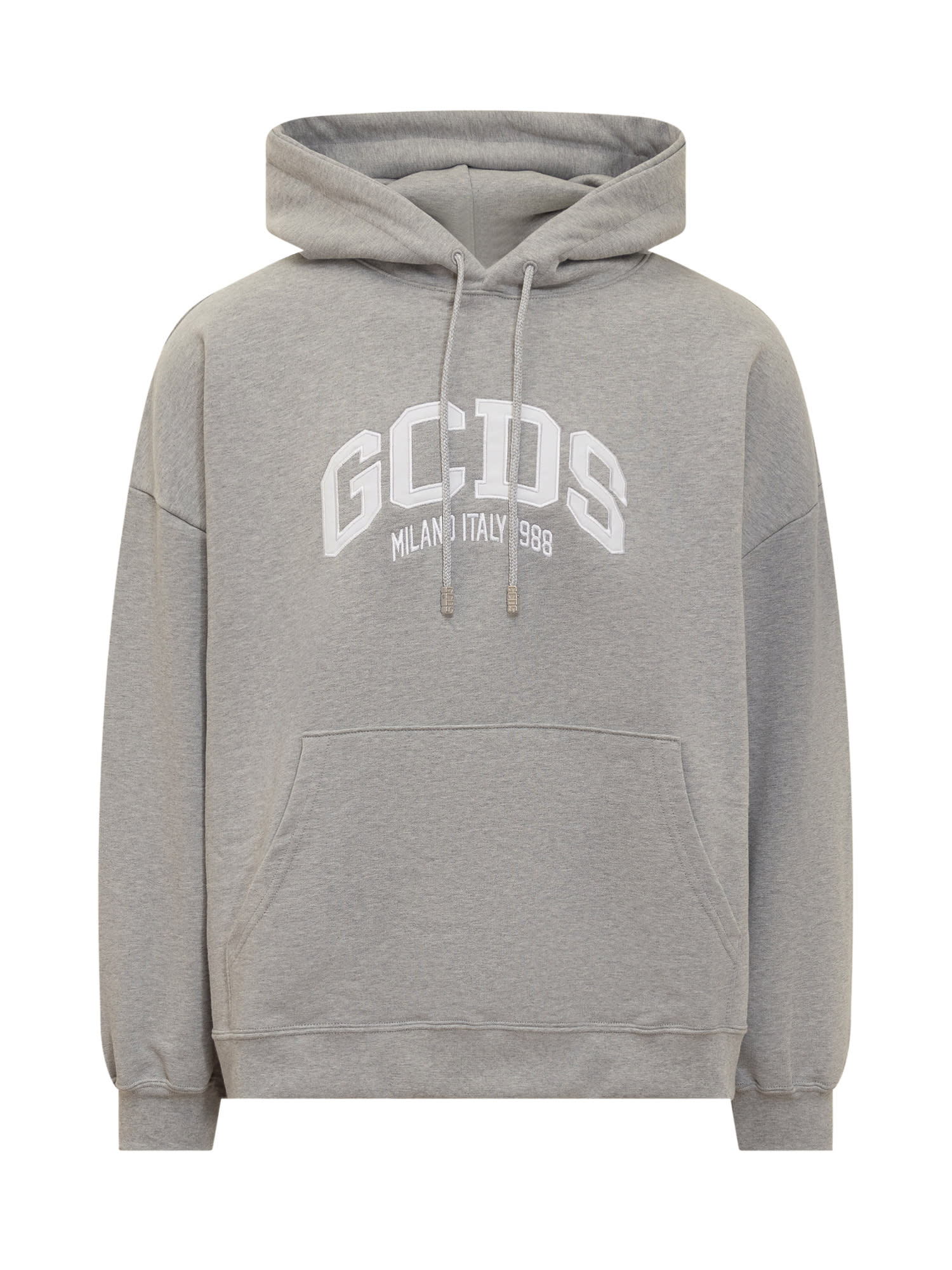 GCDS Hoodie With Flaws store Streetwear Sweatshirt Italy