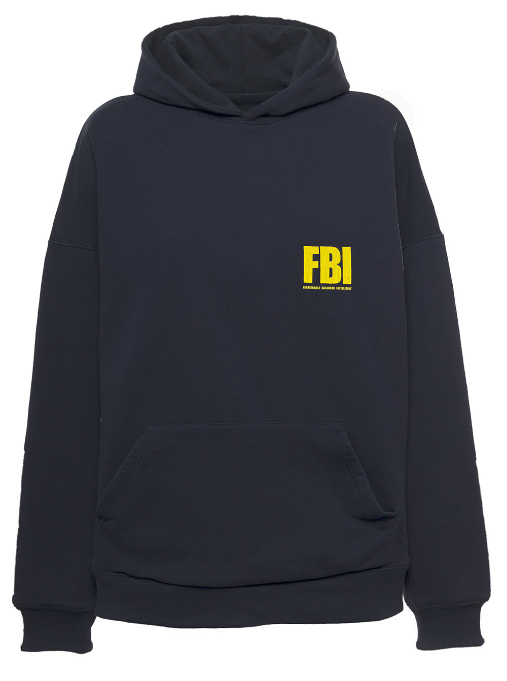 Balenciaga Fbi Year Of Tiger Black Cotton Hoodie | italist