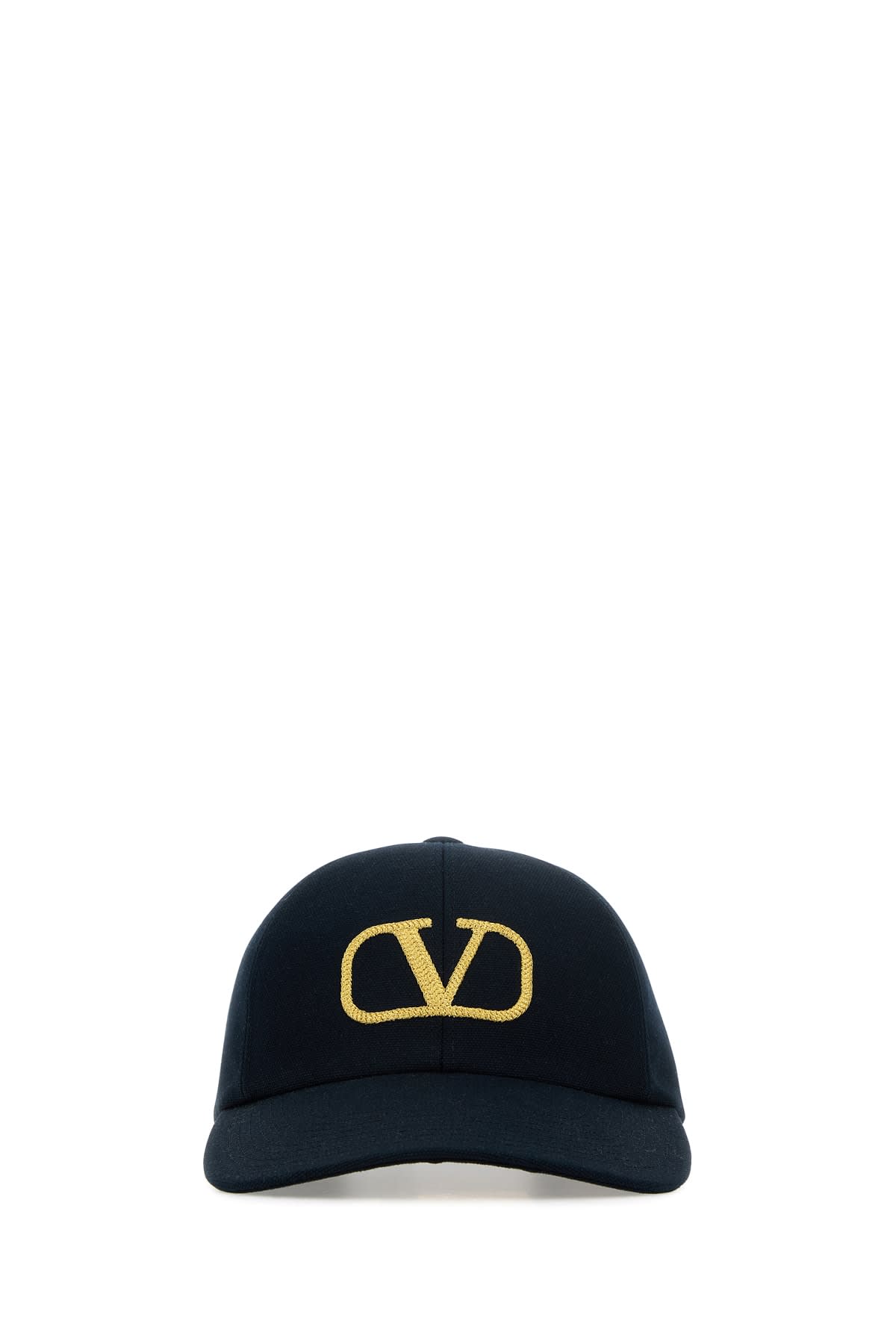 Valentino Garavani Black Cotton Baseball Cap | italist