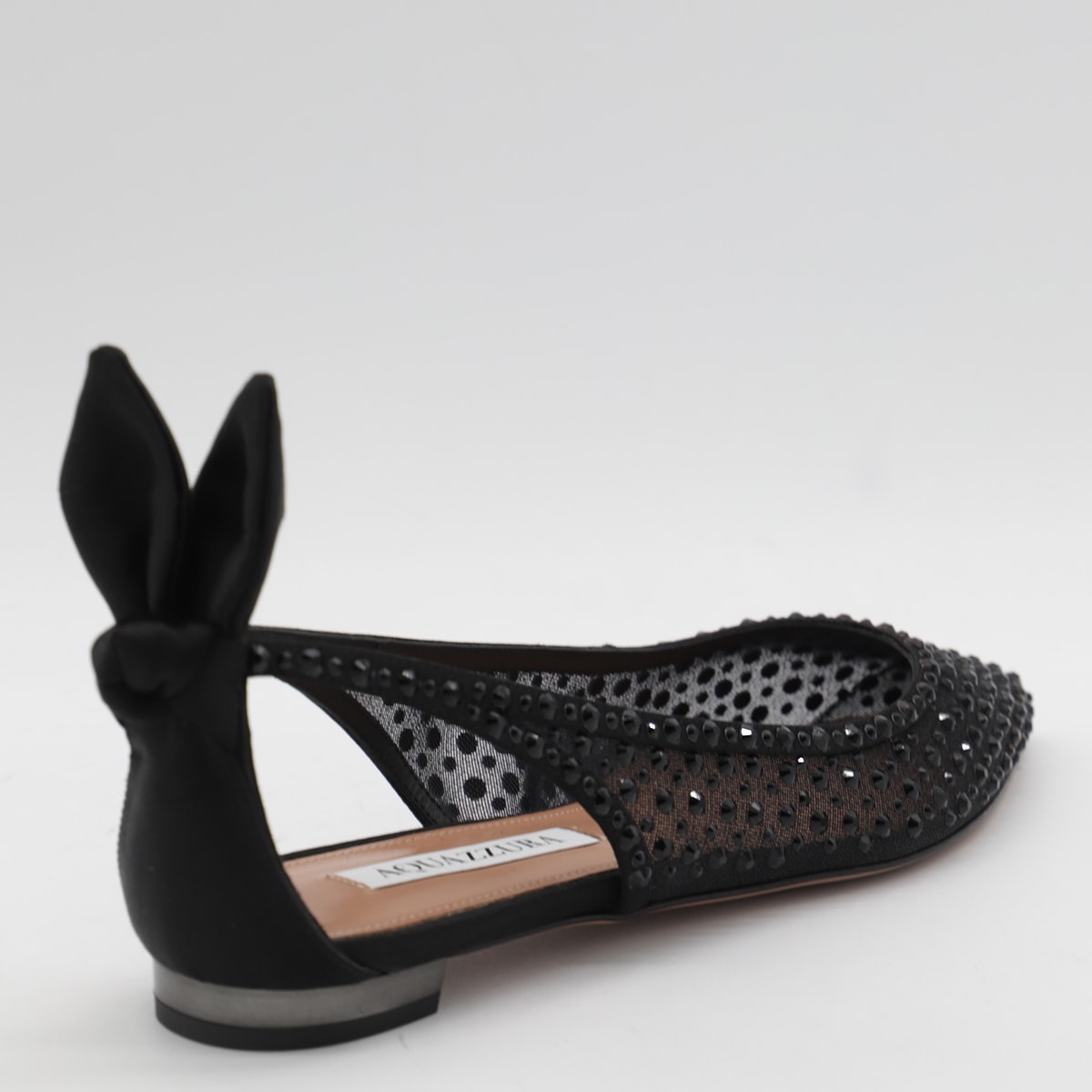 【送料&関税込】Aquazzura Black Flats Aquazzura Black Flats | italist