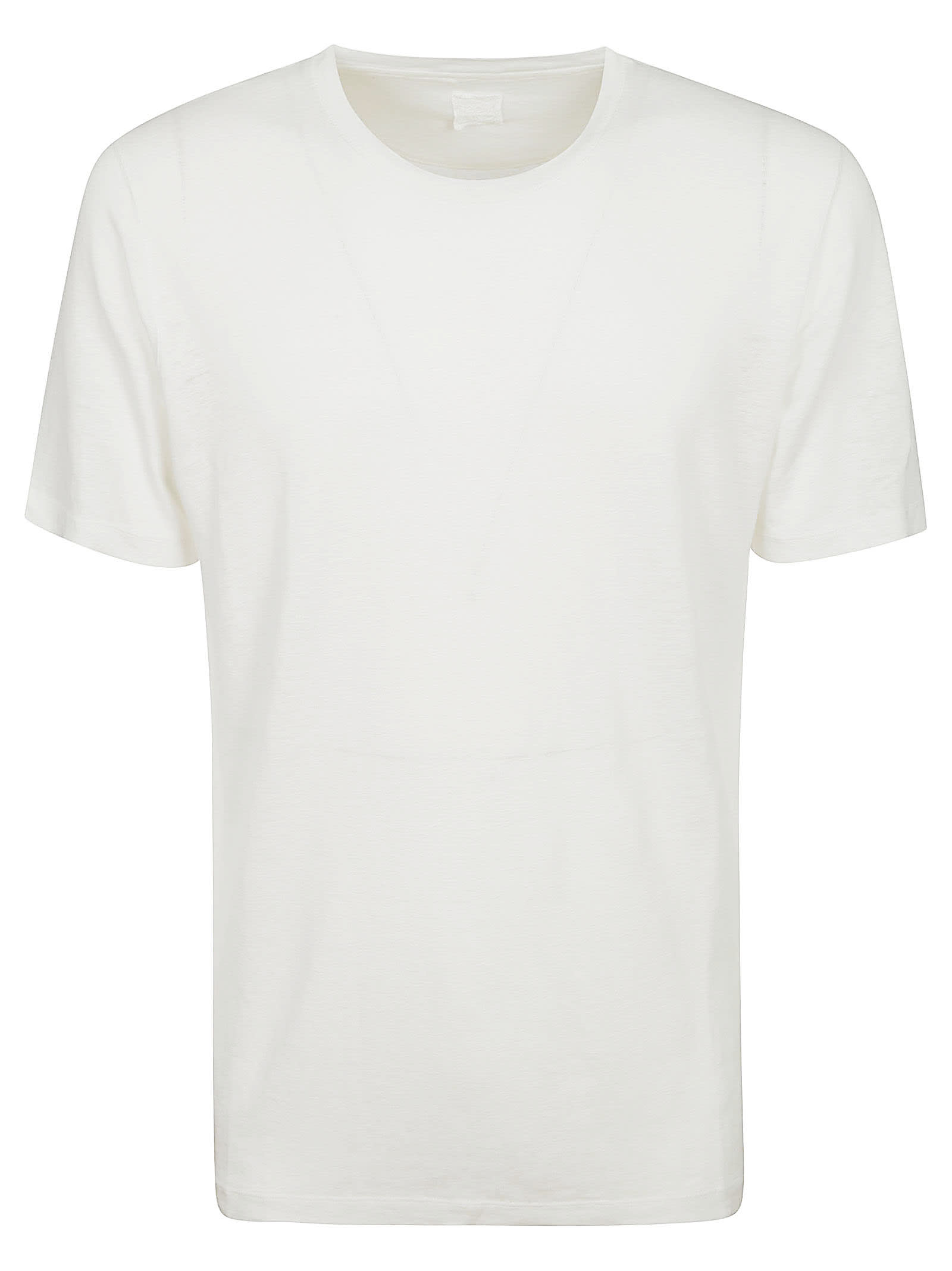 Tシャツ・カットソー 120% LINO Men T-shirt White 32ALIM7186000E90832ALIM S0050R 120% Lino Linen T-shirt | White | FARFETCH
