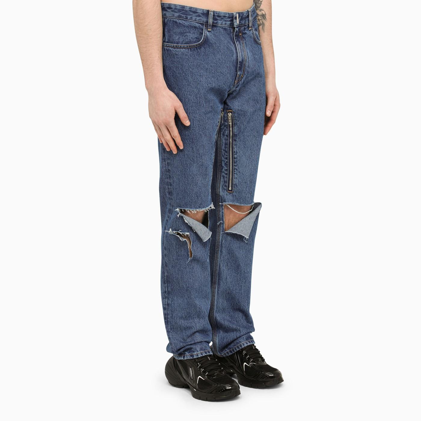 Givenchy Destroyed Workwear Jeans