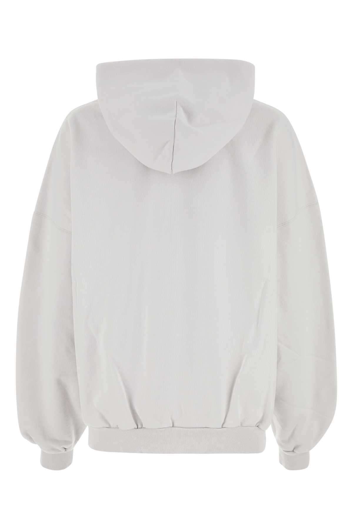 パーカー・フーディ BALENCIAGA FW25 Chalk cotton sweatshirt (803264TSVP1 8016) Balenciaga Chalk Cotton Sweatshirt | italist