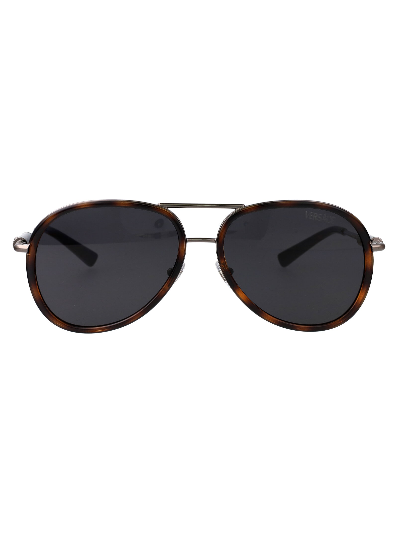 サングラス VERSACE Woman Sunglasses Brown 0VE2260 100187 Versace Eyewear 0ve2260 Sunglasses | italist