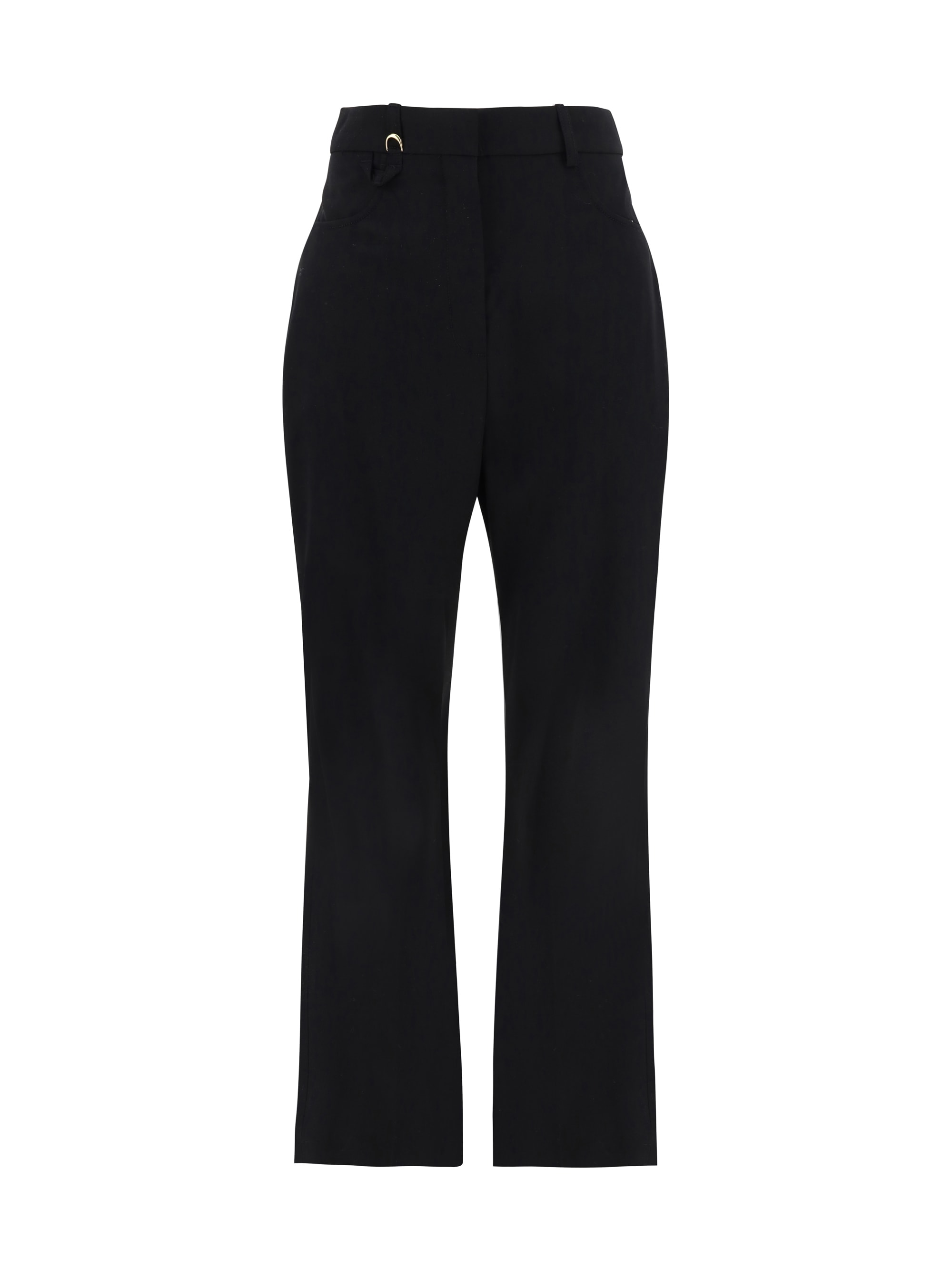 ボトムスその他 JACQUEMUS Women Pants 241PA1081322990 Black Black Apollo flared tousers - women - JACQUEMUS