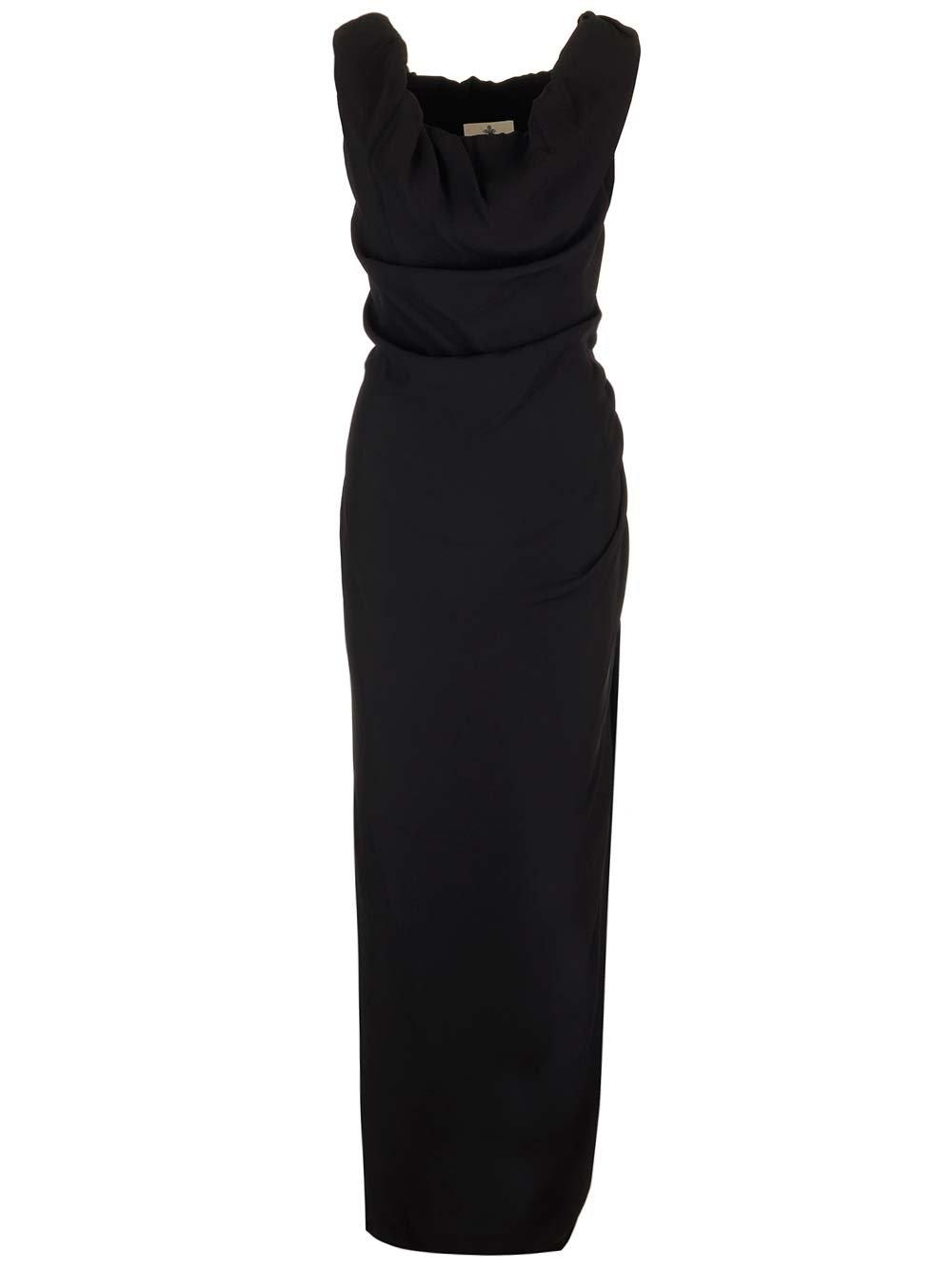 【関税&送料込】Vivienne Westwood Ginnie Pencil Dress Ginnie pencil dress in gold - Vivienne Westwood | Mytheresa