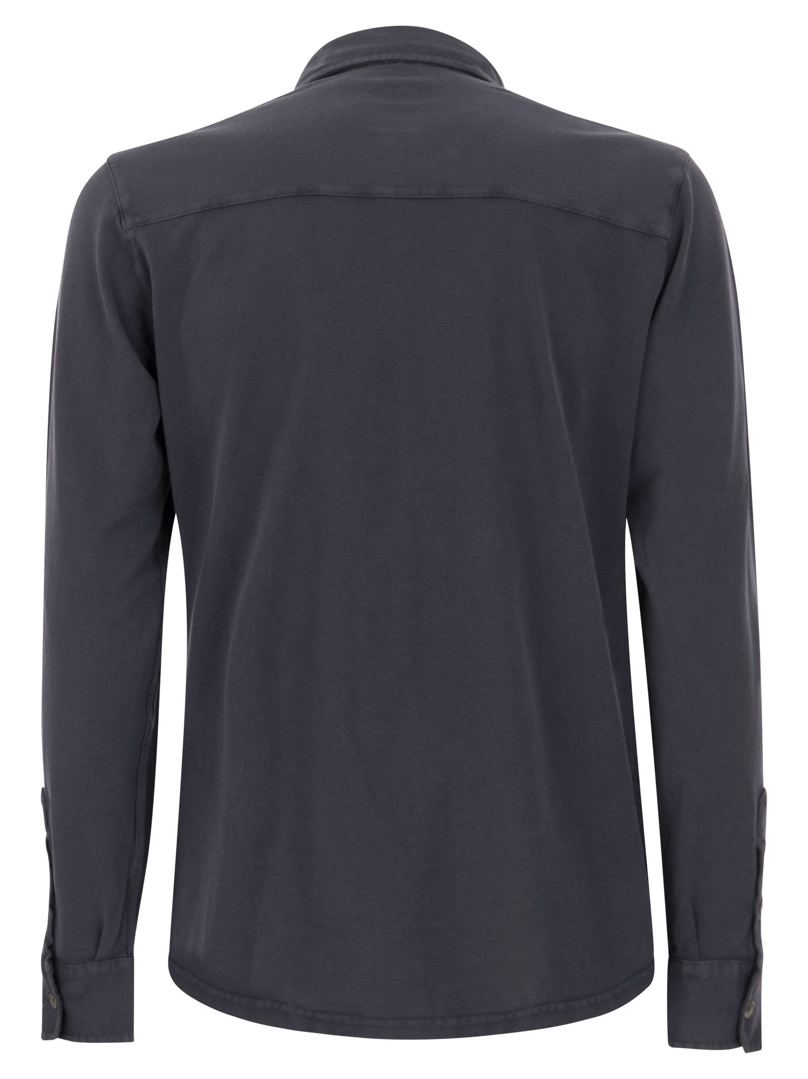 Tシャツ・カットソー Fedeli SS23 ROBERT - Cotton pique shirt (6UEF0123 87) Fedeli Robert - Cotton Piqué Shirt | italist