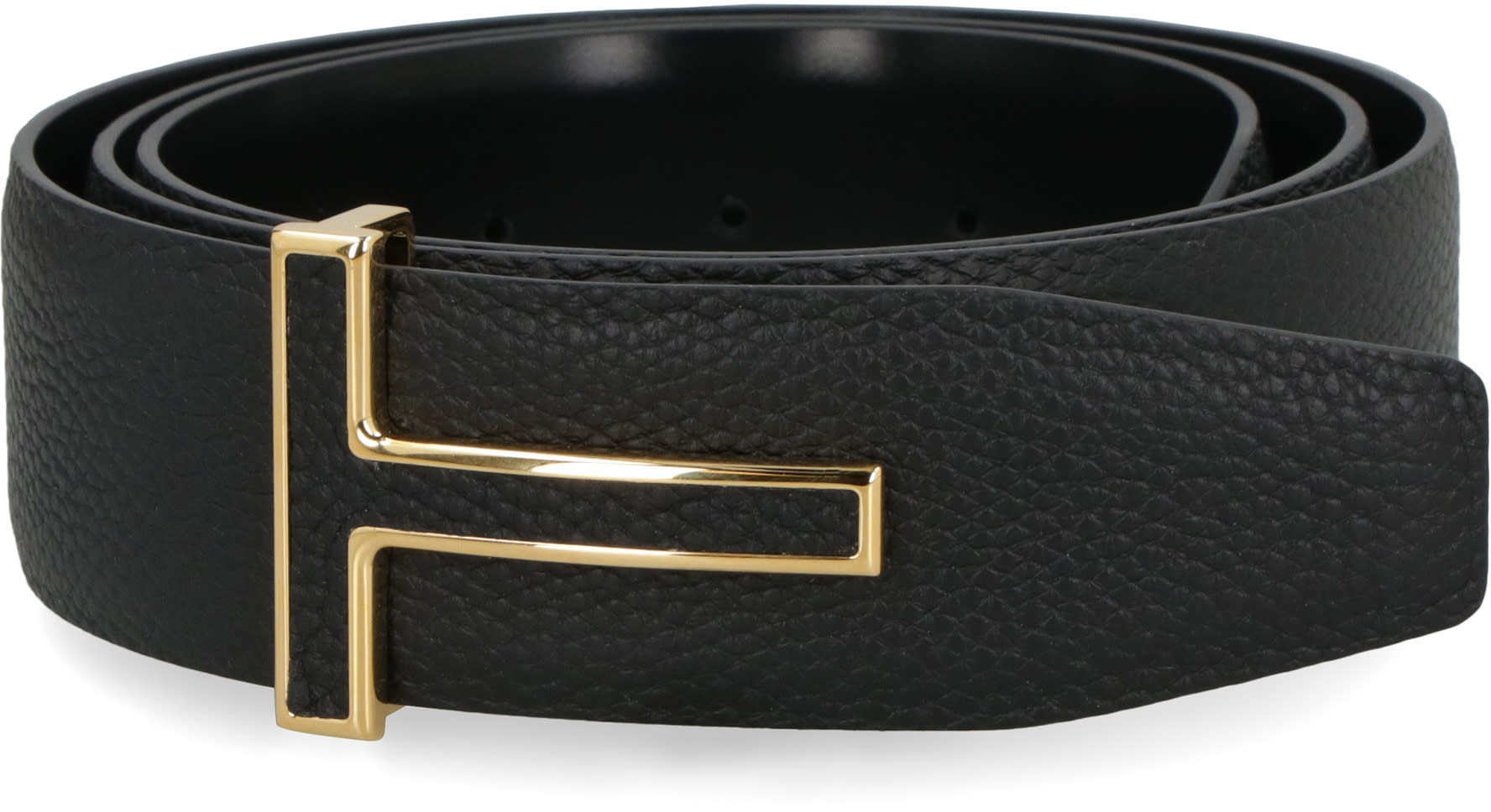 【関税＆送料込み】Tom Ford T Grainy Leather Belt Tom Ford Grainy Leather Belt | italist