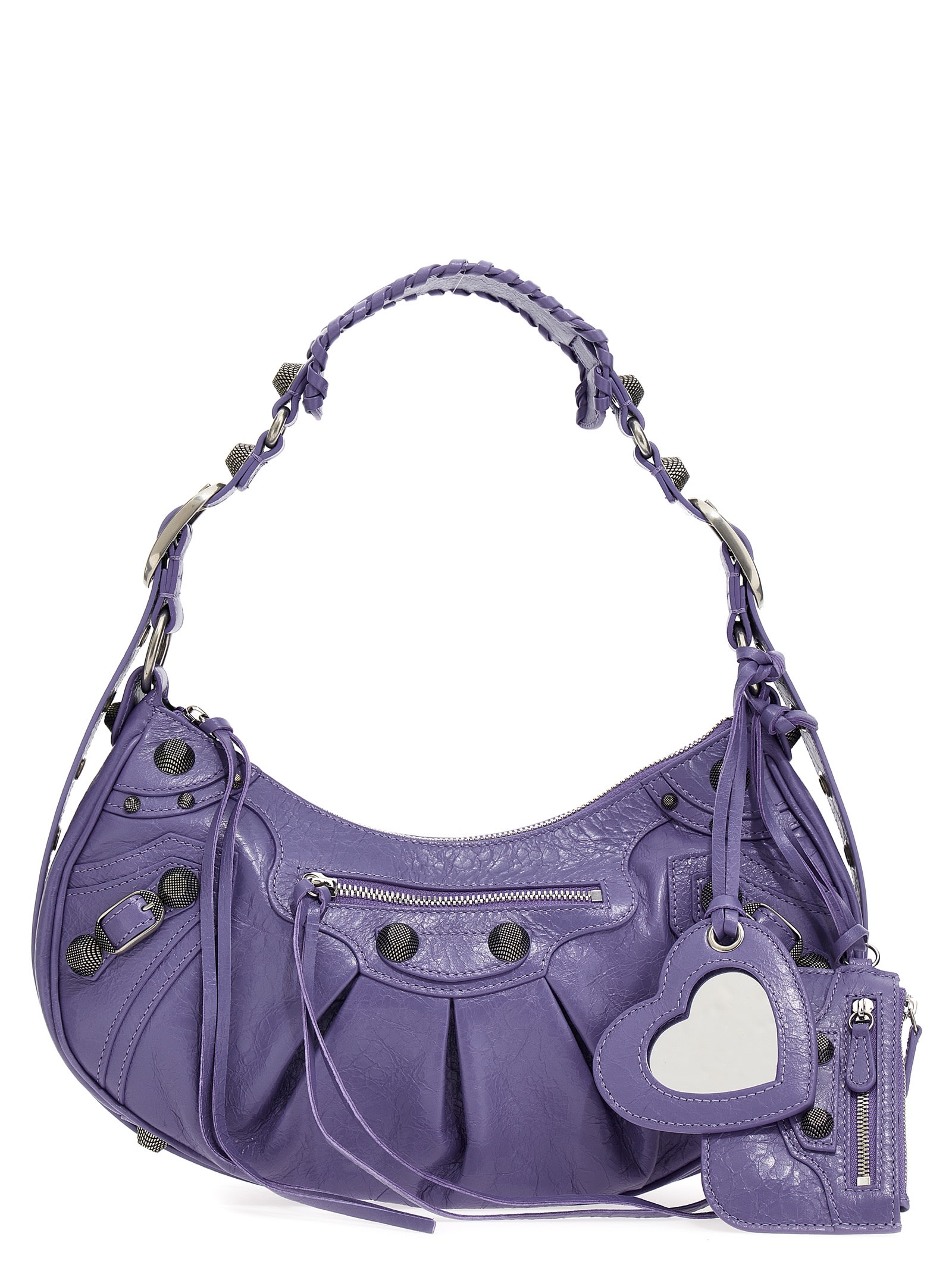【関税&送料込】Balenciaga Light Purple Leather Le Cagole S Balenciaga Light Purple Leather Le Cagole S Shoulder Bag