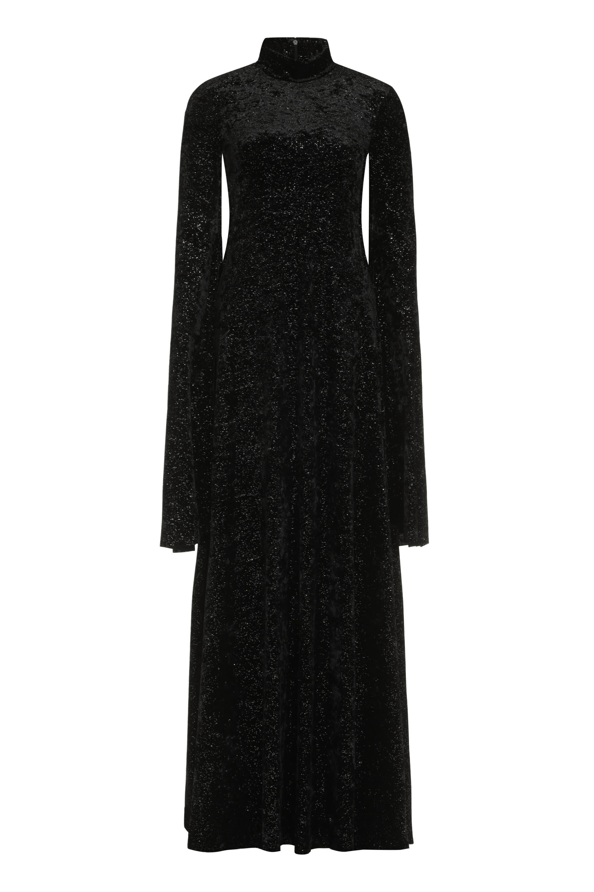 velvet maxi dress