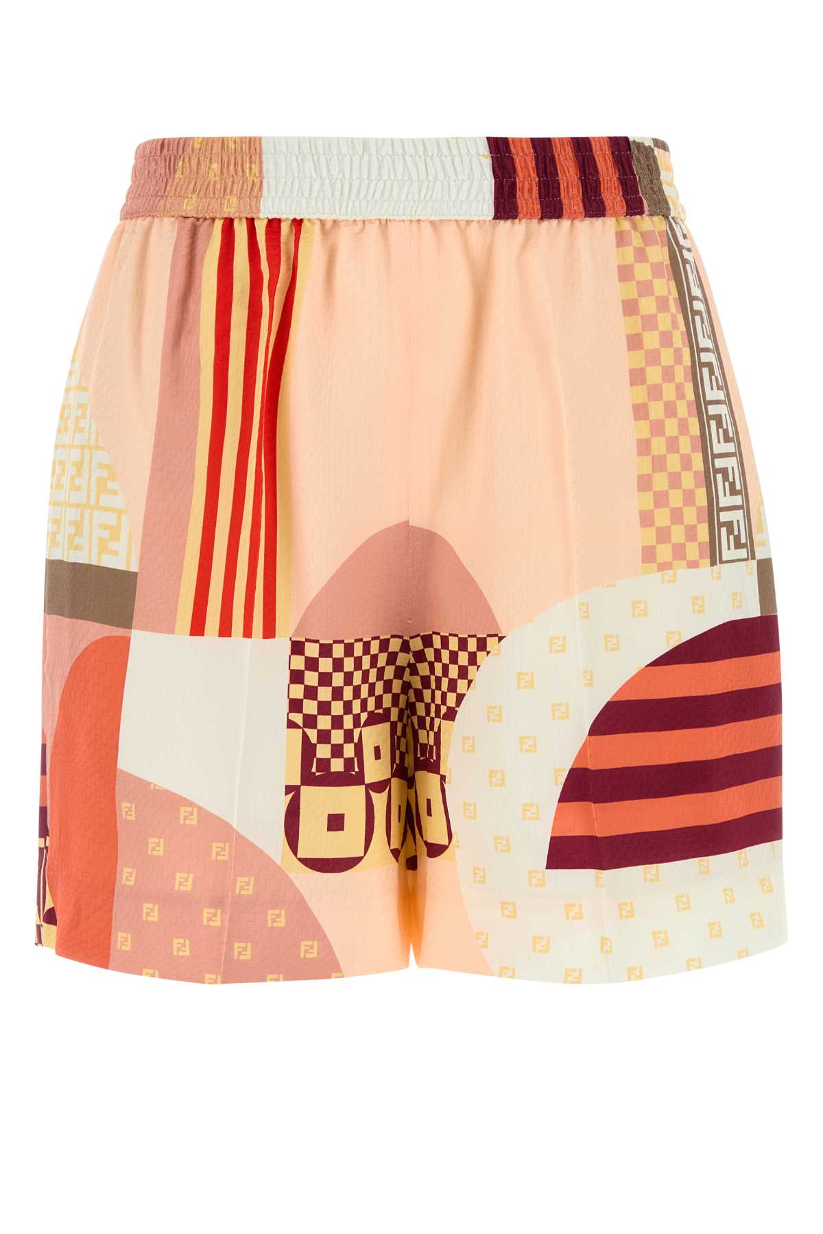 【関税&送料込】Fendi Fendi Printed Crepe Shorts Fendi Printed Crepe Shorts | italist