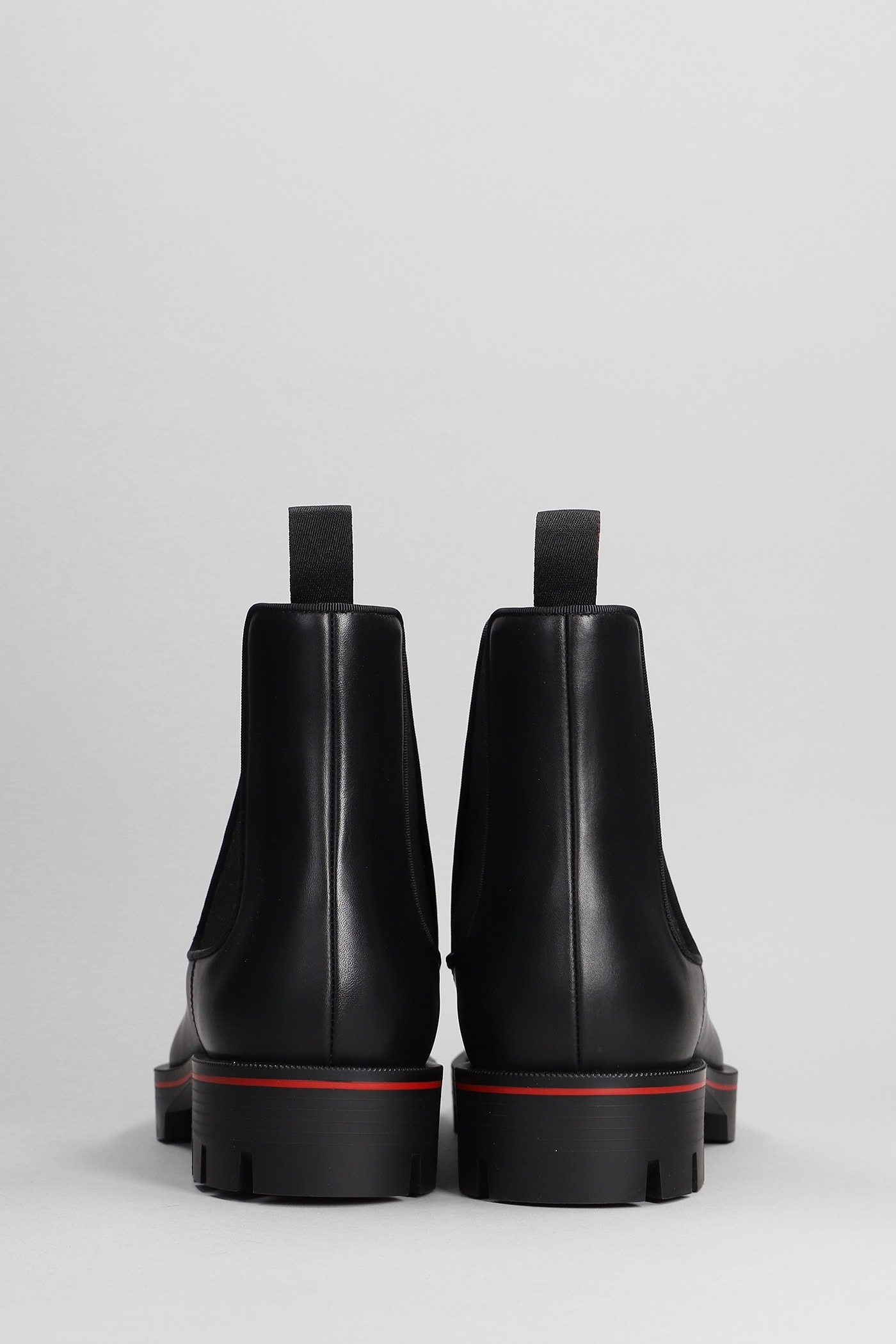 Christian Louboutin Men's Alpinosol Lug Sole Chelsea Boots