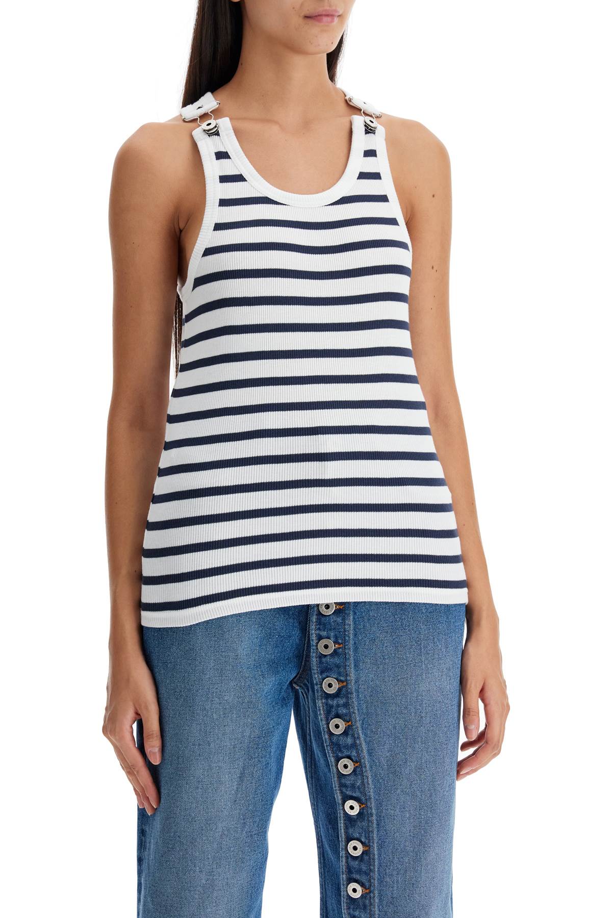 トップス Jean Paul Gaultier - stripe tank top 48 Jean Paul Gaultier - Jean Paul Gaultier | The Sailor Tank