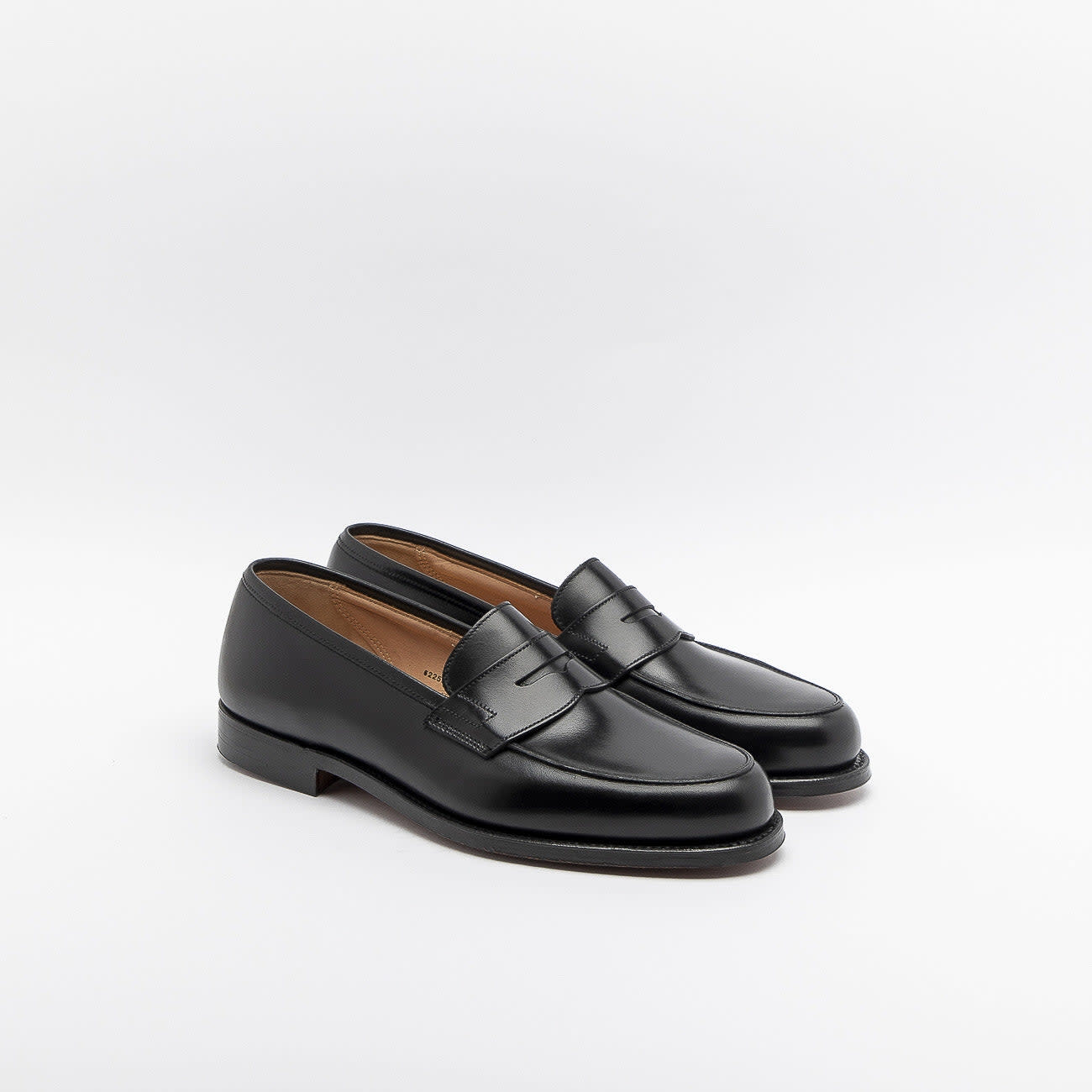Crockett & Jones Grantham 2 Black Calf Penny Loafer Crockett & Jones Grantham 2 Black Calf Penny Loafer