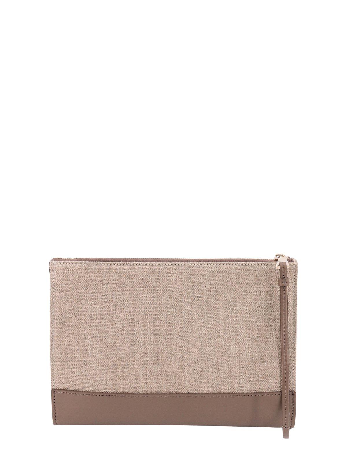 【送料&関税込】ChloAC Two-tone Zipped Clutch Bag Chloé Two-tone Zipped Clutch Bag | italist
