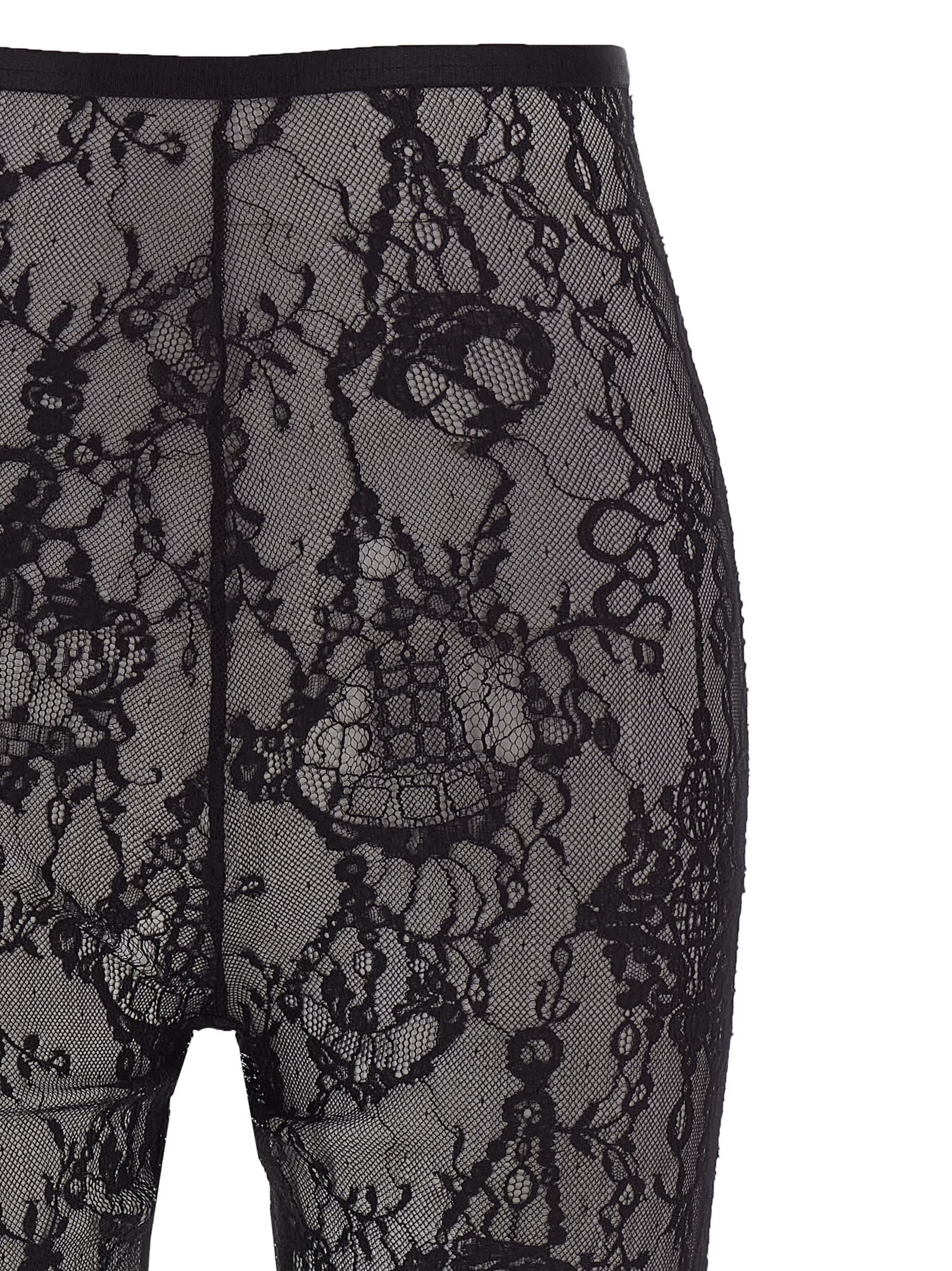 【関税込み】givenchy LACE CHANDELIER LEGGINGS Givenchy Chandelier Lace Leggings | Black | FARFETCH