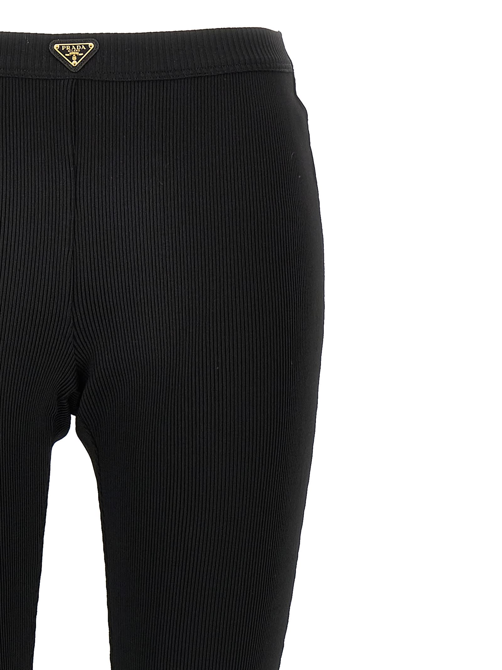 Prada Ribbed Pants | italist