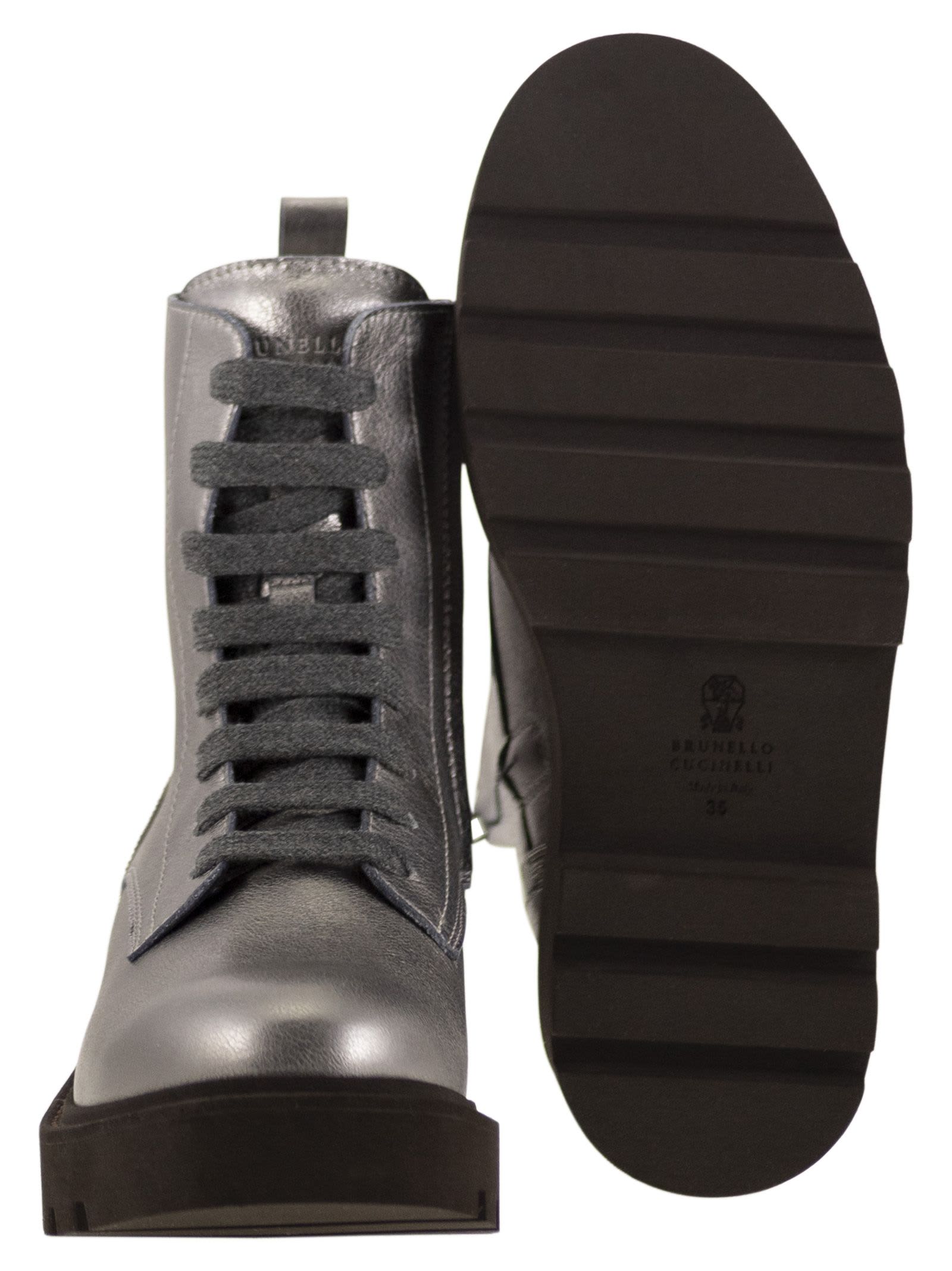 BRUNELLO CUCINELLI DR ブーツ Men's chelasea boots and leather boots | Brunello Cucinelli