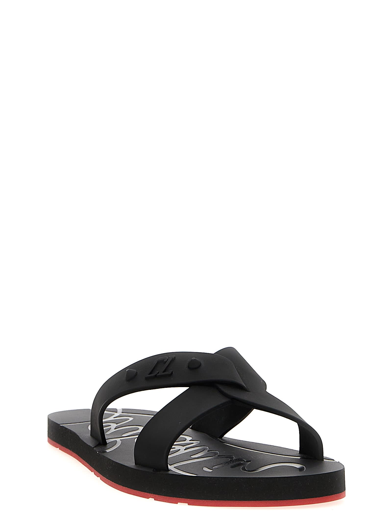 Christian Louboutin 'loubi Cross' Sandals | italist, ALWAYS