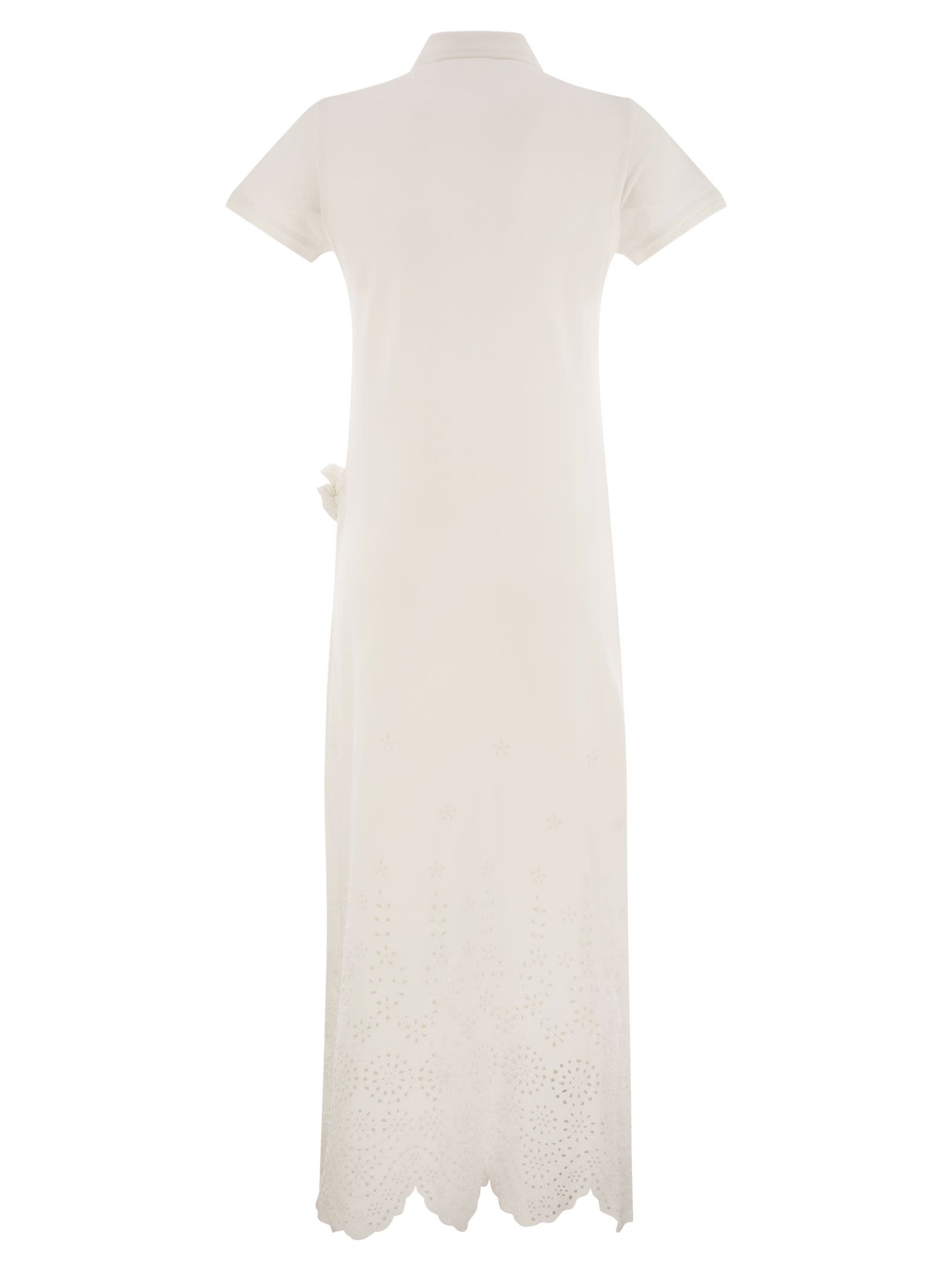 パーティードレス POLO RALPH LAUREN Openwork pique polo shirt dress Polo Ralph Lauren Openwork Pique Polo Shirt Dress | italist