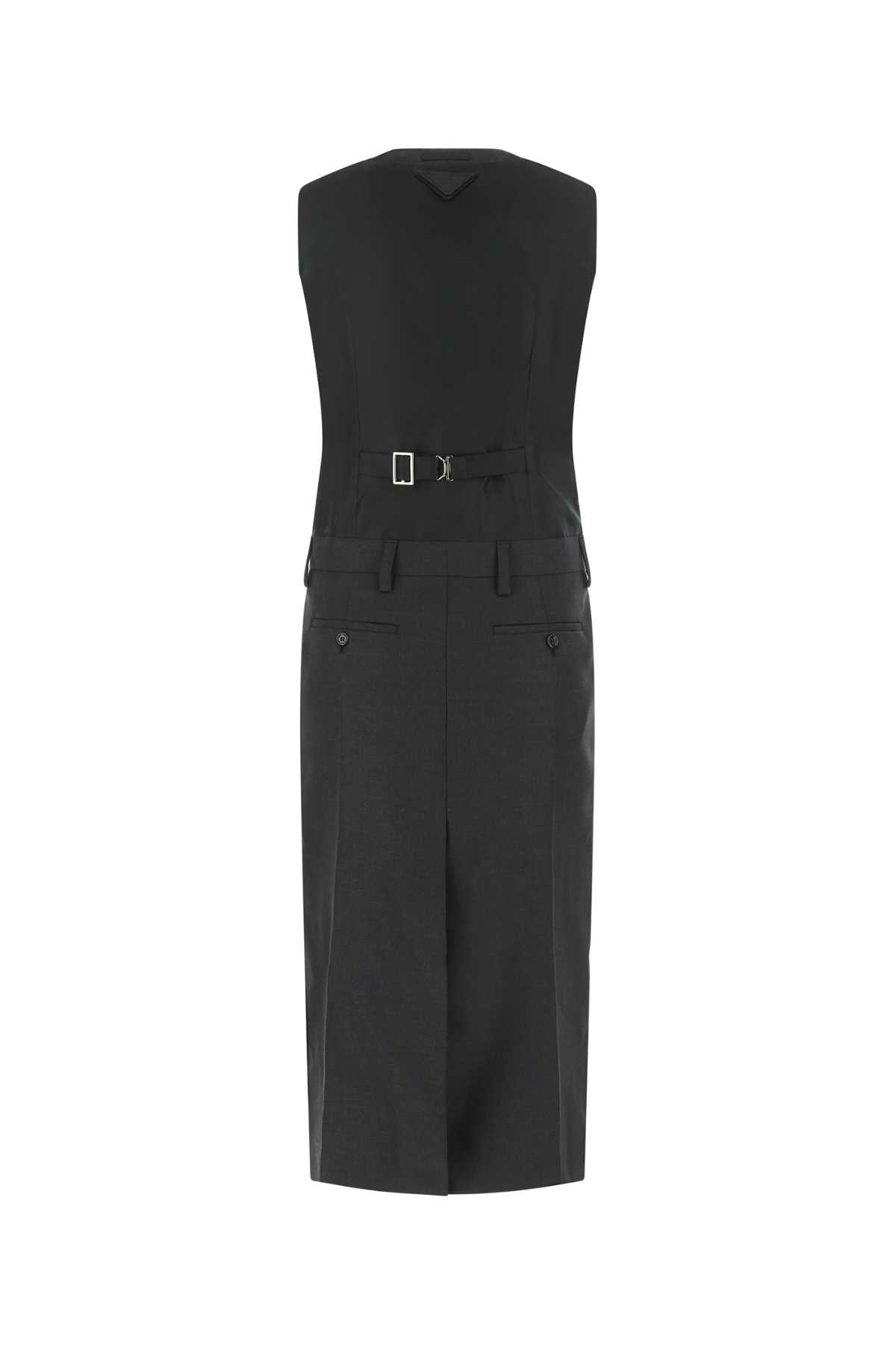 ワンピース Prada Dark grey wool dress Prada Dark Grey Wool Dress | italist