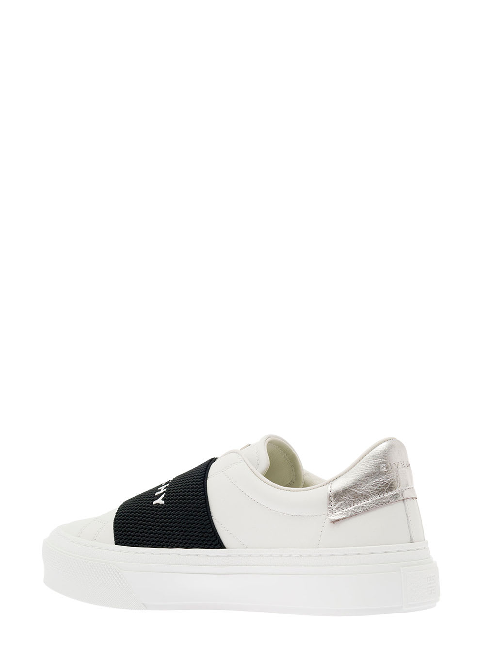 Permanent Genoplive komfort Givenchy 'city Sport' White And Black Low-top Sneakers With Contrasting  Branded Band In Leather Woman | italist, ALWAYS LIKE A SALE