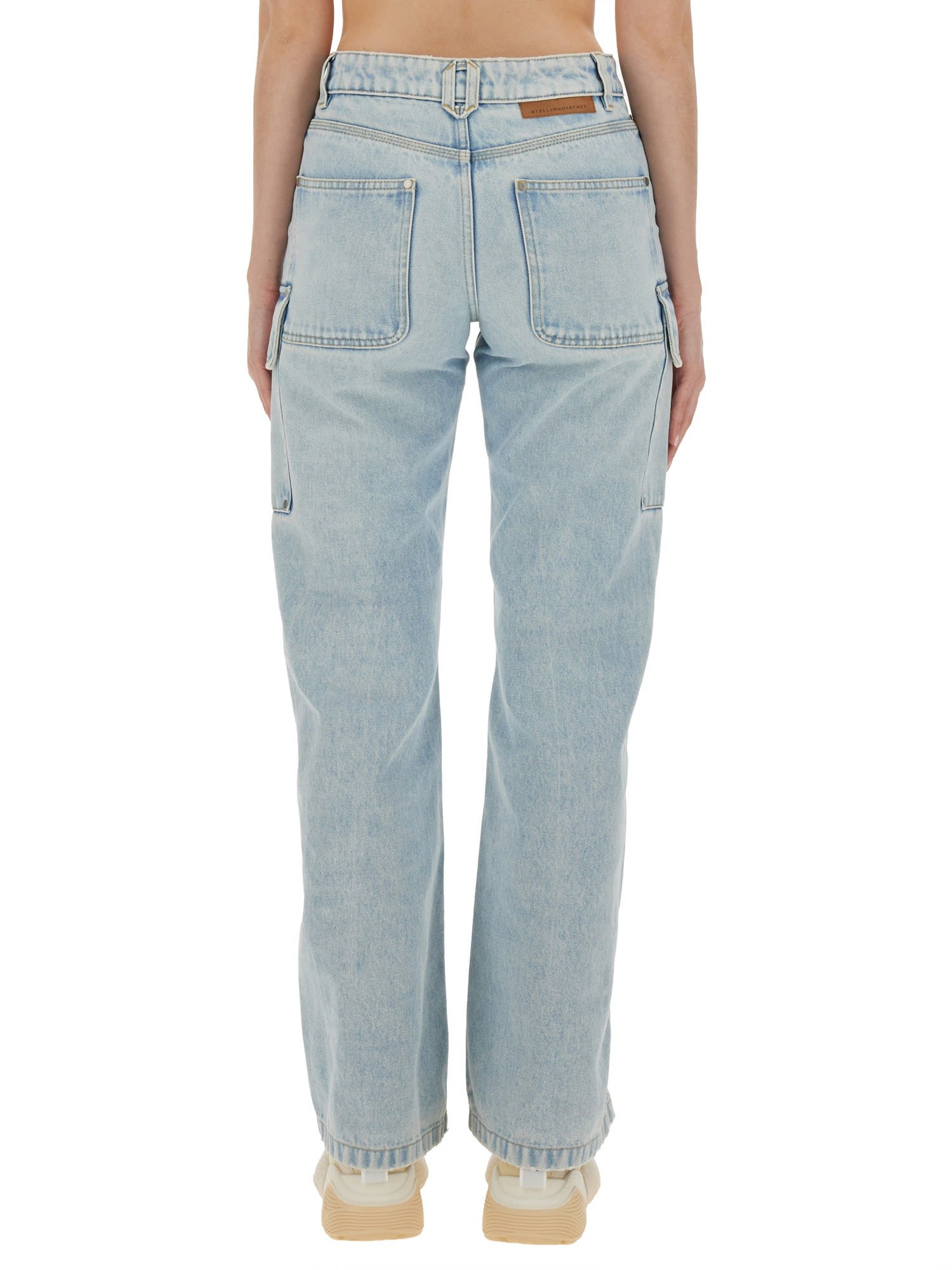 デニム・ジーパン Stella McCartney SS24 CARGO JEANS (6D0246_3SPH624699) Stella McCartney Cargo Jeans | italist
