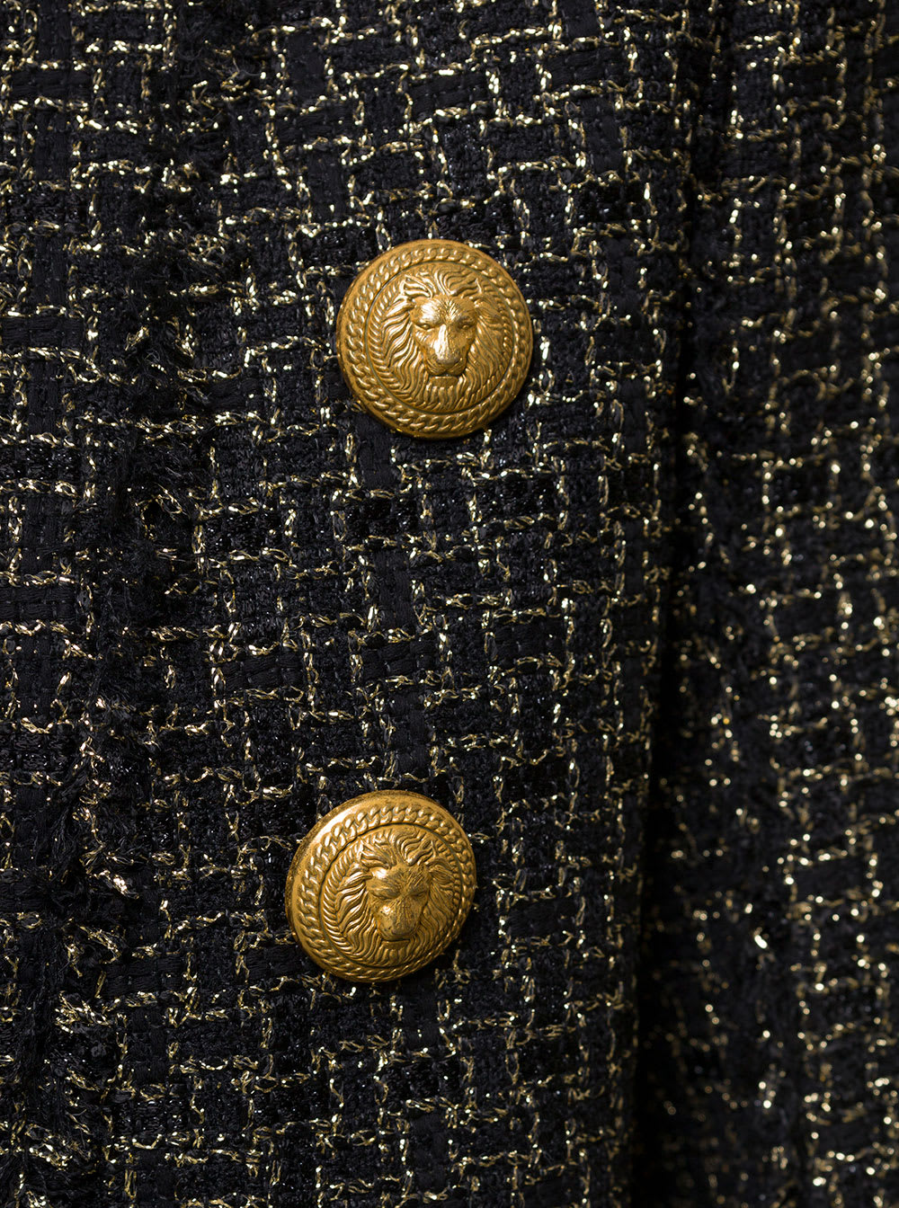 Lurex Tweed Frill Sleeve Jacket - Ready-to-Wear 1AAY65