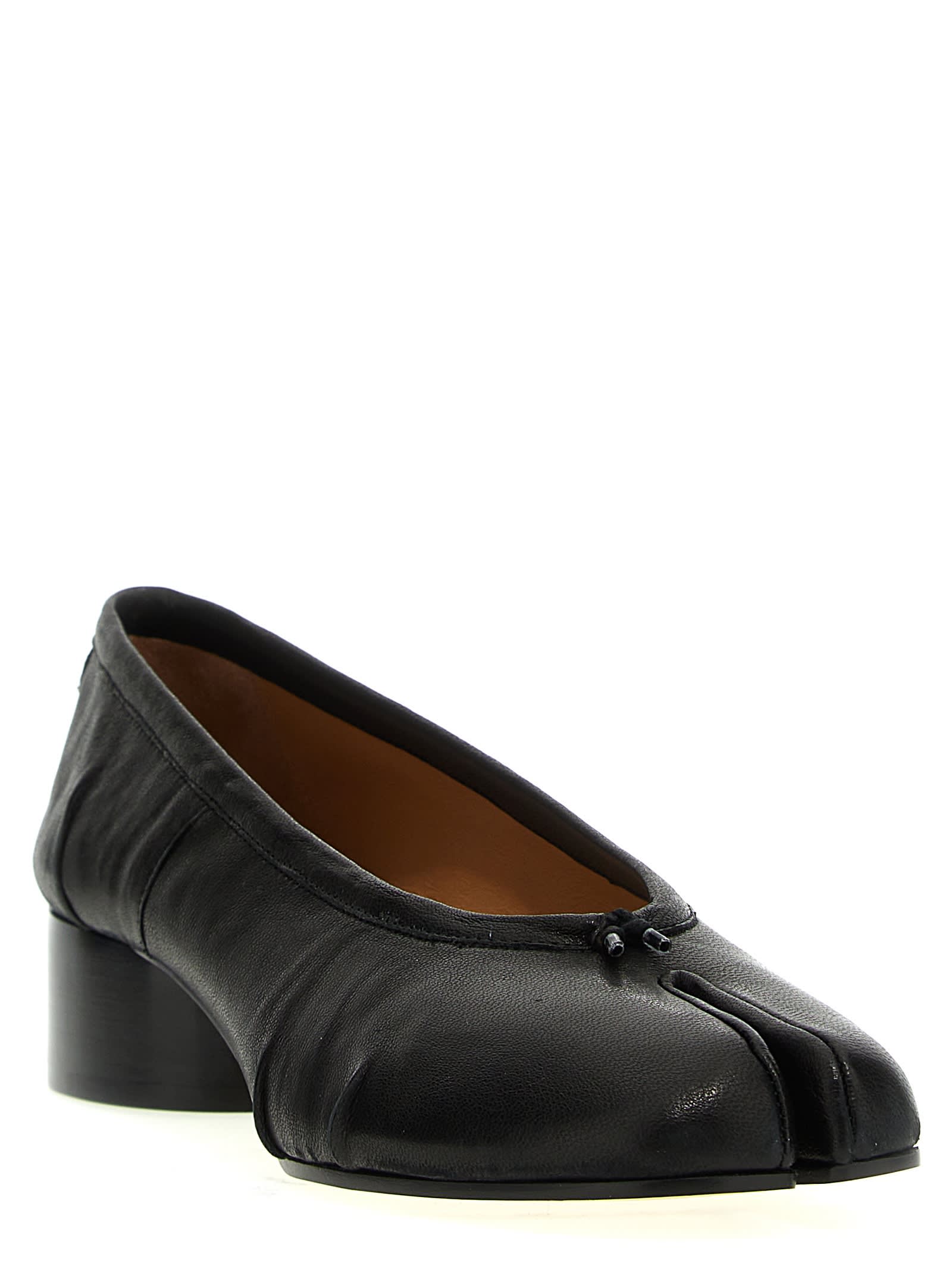 Maison Margiela Tabi Ballerina In Leather | italist, ALWAYS