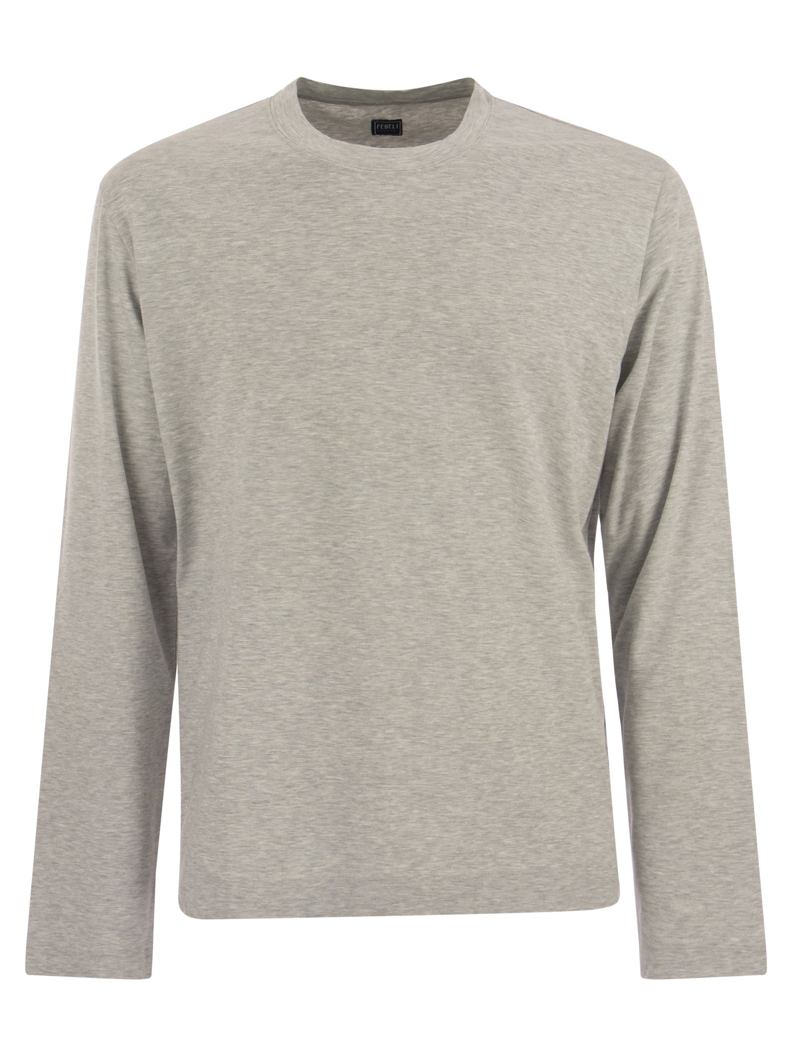 Tシャツ・カットソー Fedeli Extreme long-sleeved Giza cotton t-shirt Fedeli Extreme - Crew-neck T-shirt With Long Sleeves