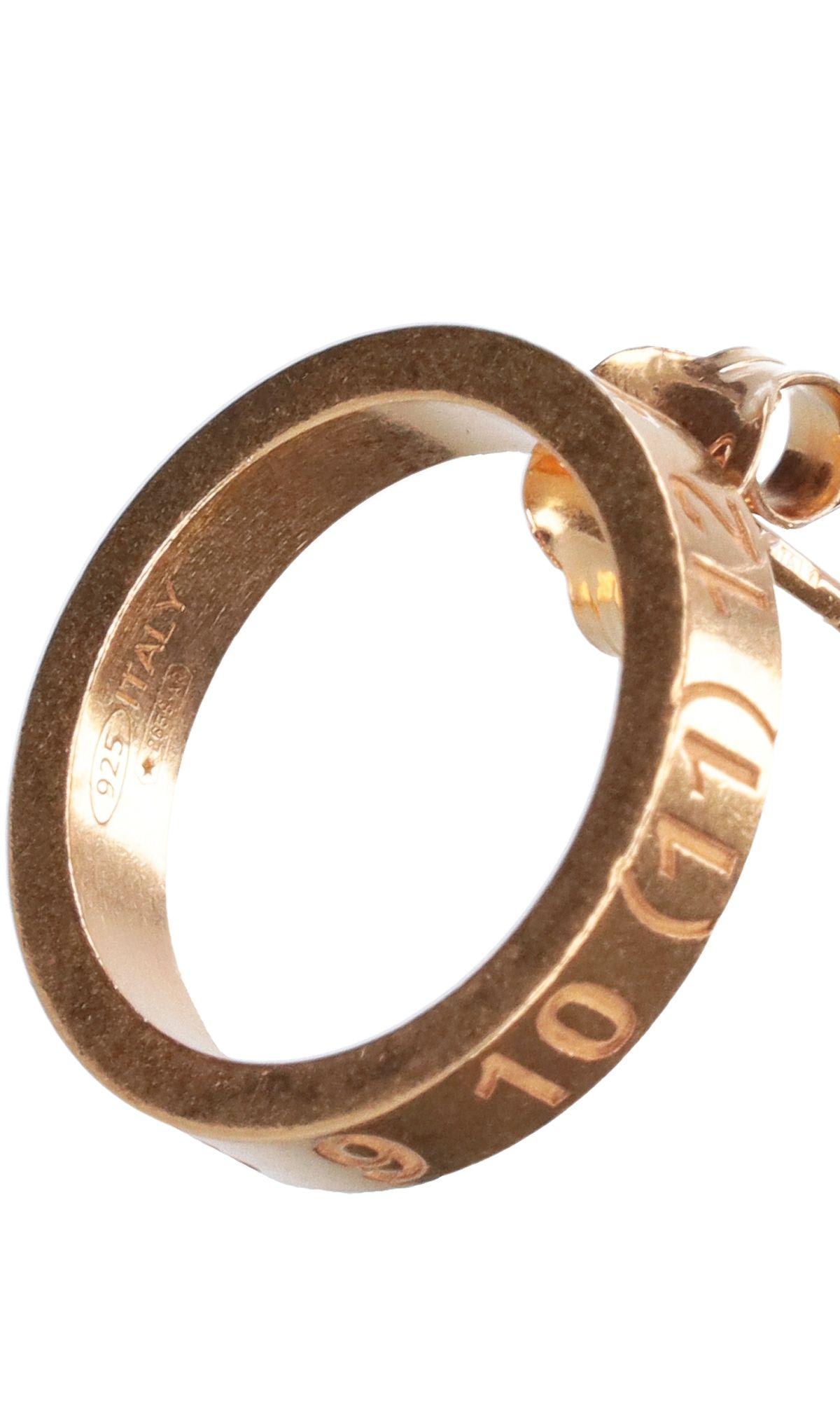 Maison Margiela Numerical Logo Earrings | italist