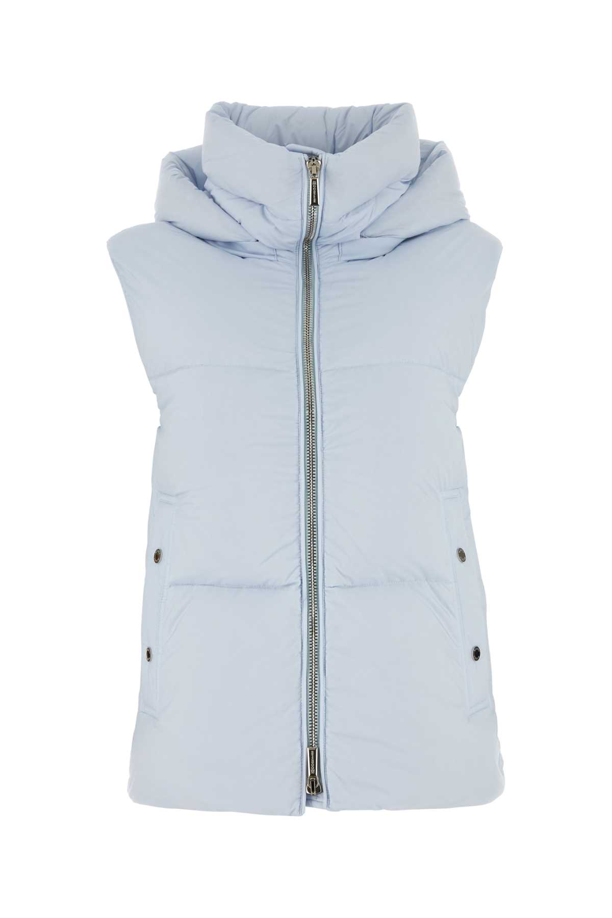 ジャケット MOORER Pastel Light-Blue Fabric Fuente Down Jacket Moorer Alec-S3C Padded Jacket | Blue | FARFETCH