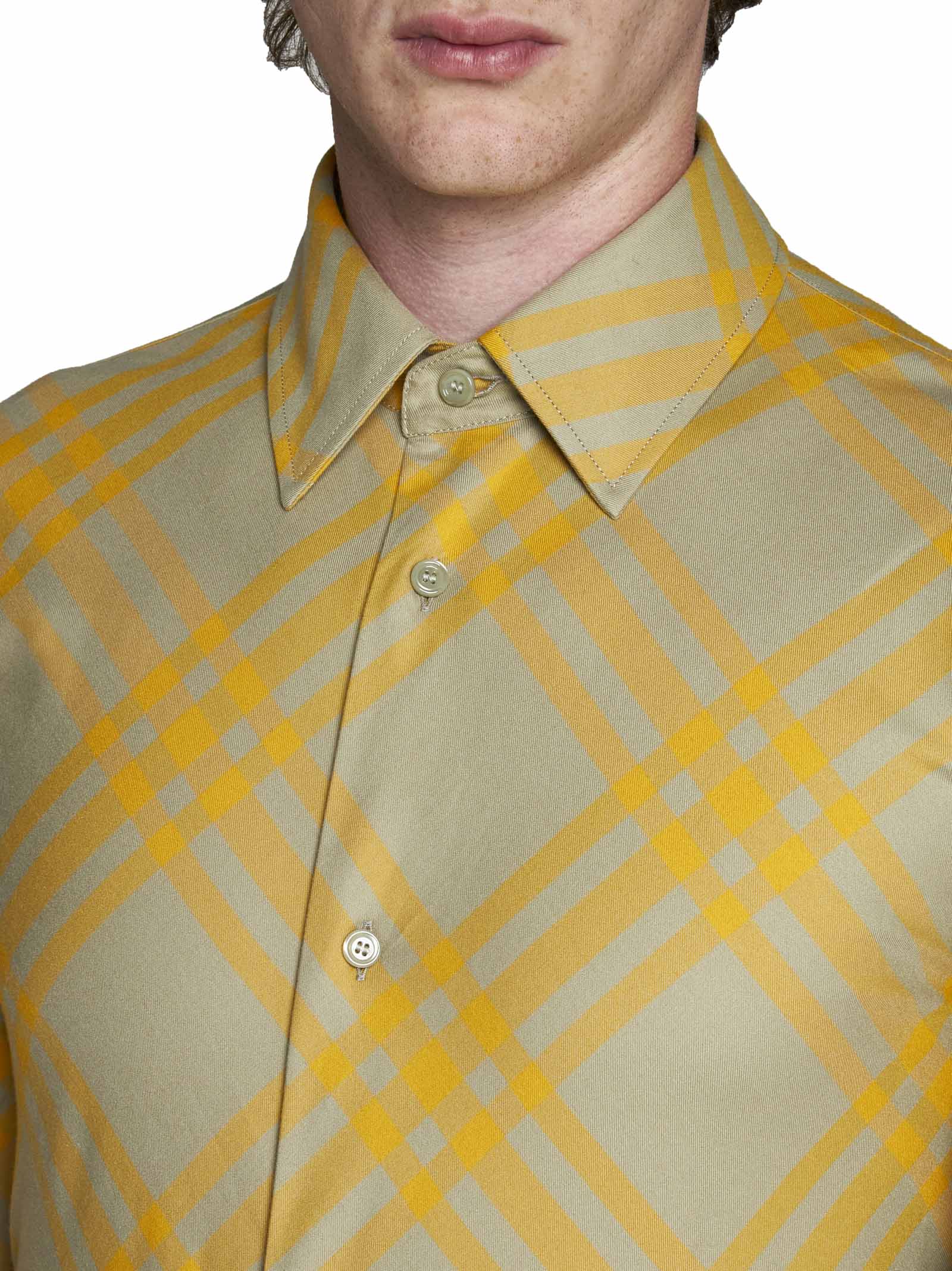 S*S様 BURBERRY パッチワークチェック ウールオーバーシャツ BURBERRY - BURBERRY パッチワークチェック ウールオーバー