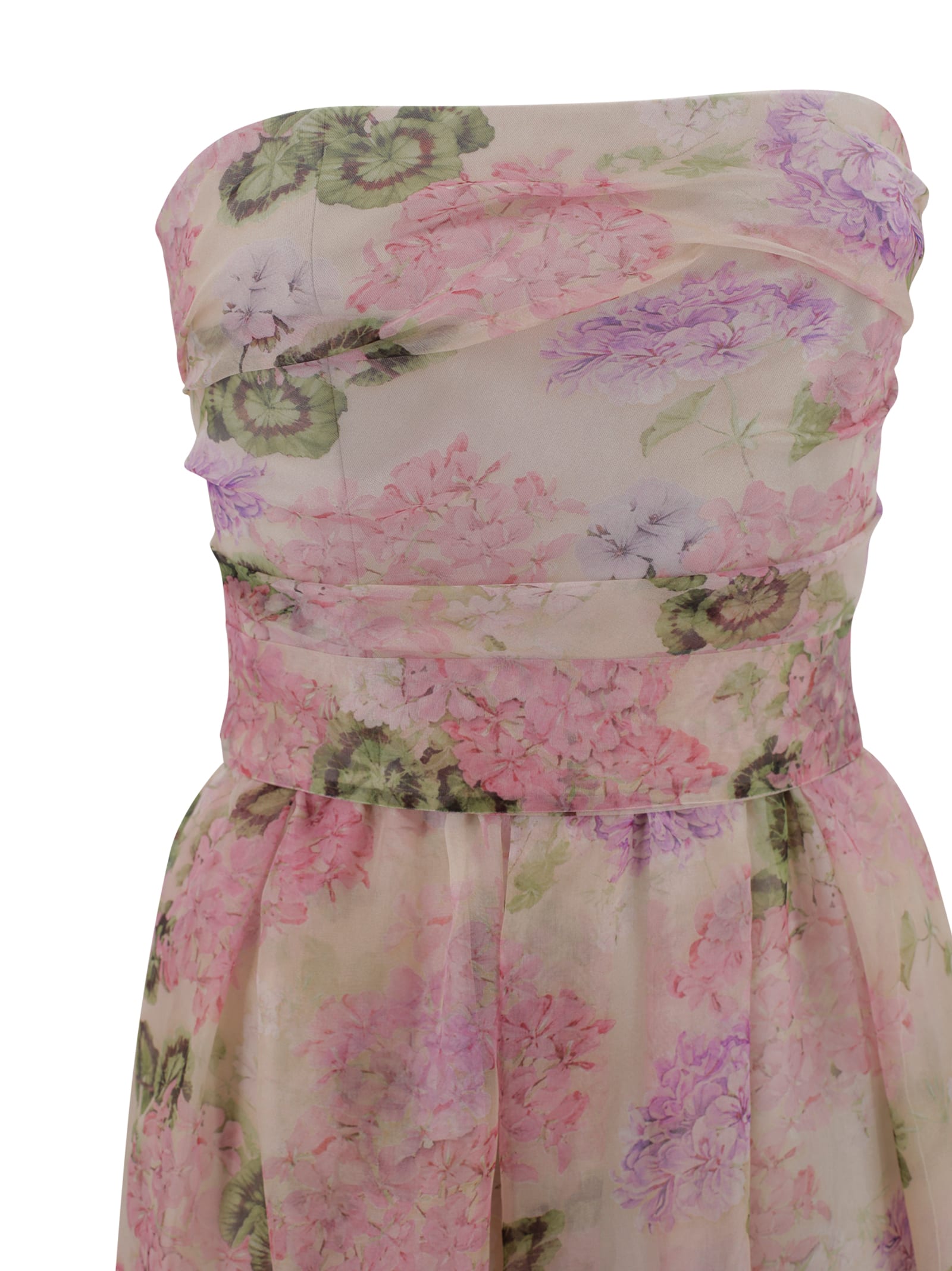 【送料&関税込】Max Mara Studio Fancy Organza Bustier Dress Max Mara Studio Fancy Organza Bustier Dress | italist