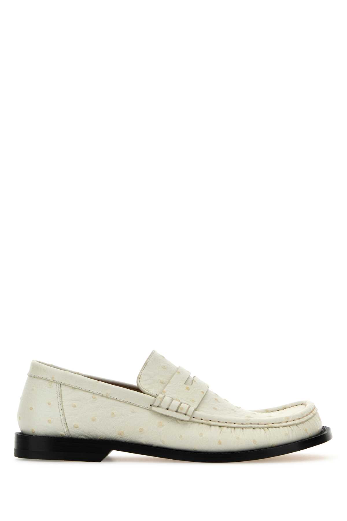 ローファー・オックスフォード LOEWE IVORY LEATHER CAMPO LOAFERS Loewe Ivory Leather Campo Loafers | italist