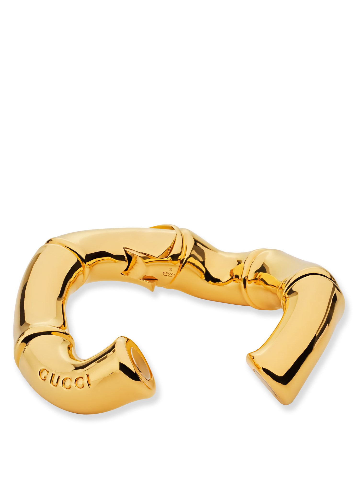 ネックレス・ペンダント GUCCI Rigid Bamboo bracelet Gucci Bamboo bracelet rose gold line elastic small