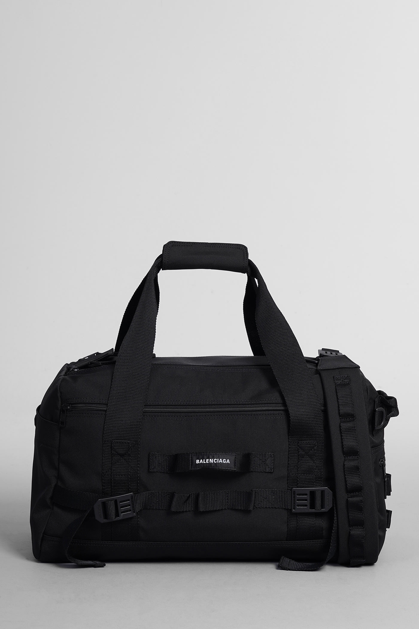 Balenciaga Army Duffle Hand Bag In Black Polyamide | italist