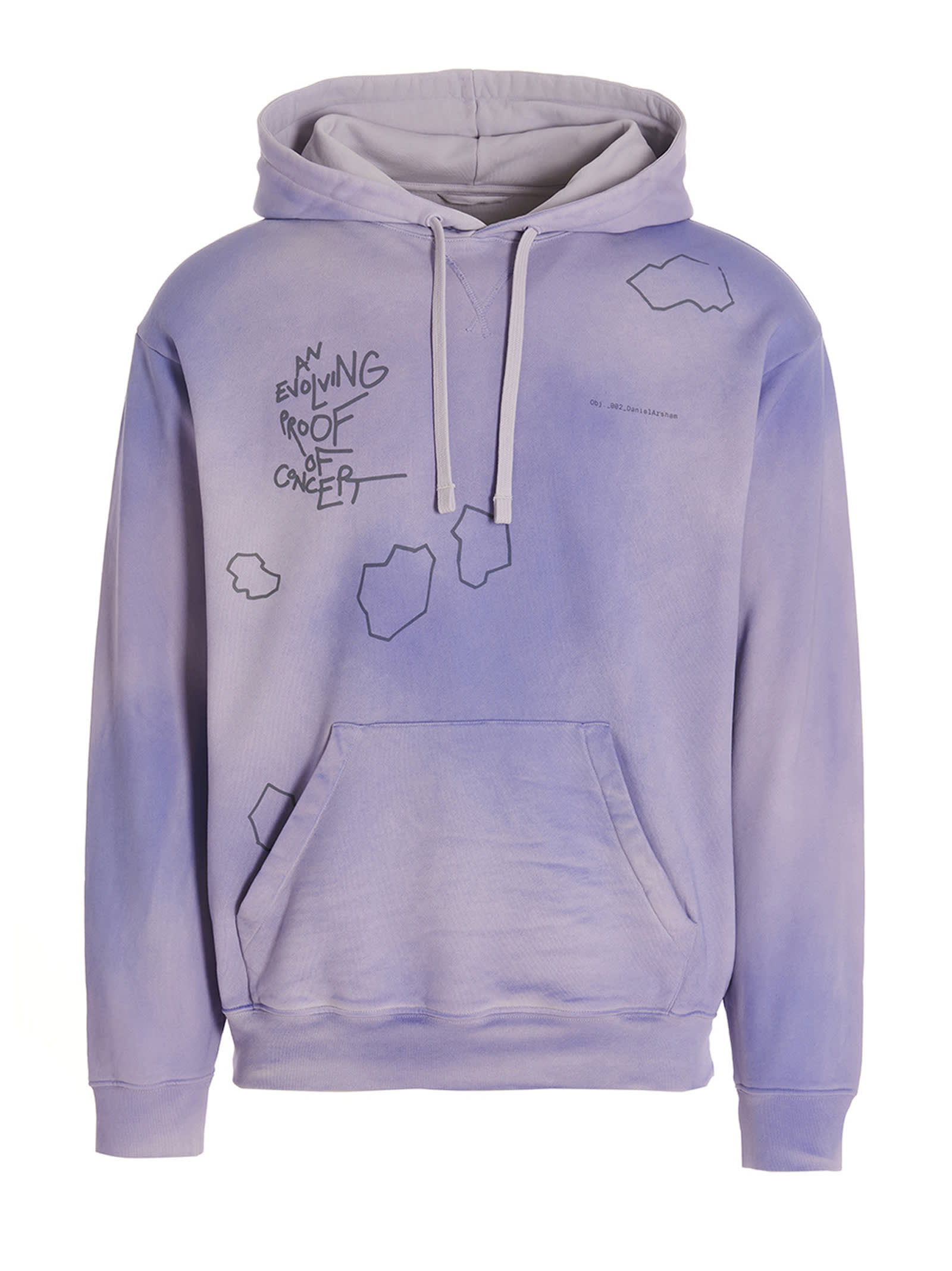 パーカー・フーディ Objects IV Life SS23 'Patina' hoodie (OBJ00211423 LILFAD) Purple Patina Hoodie by Objects IV Life on Sale