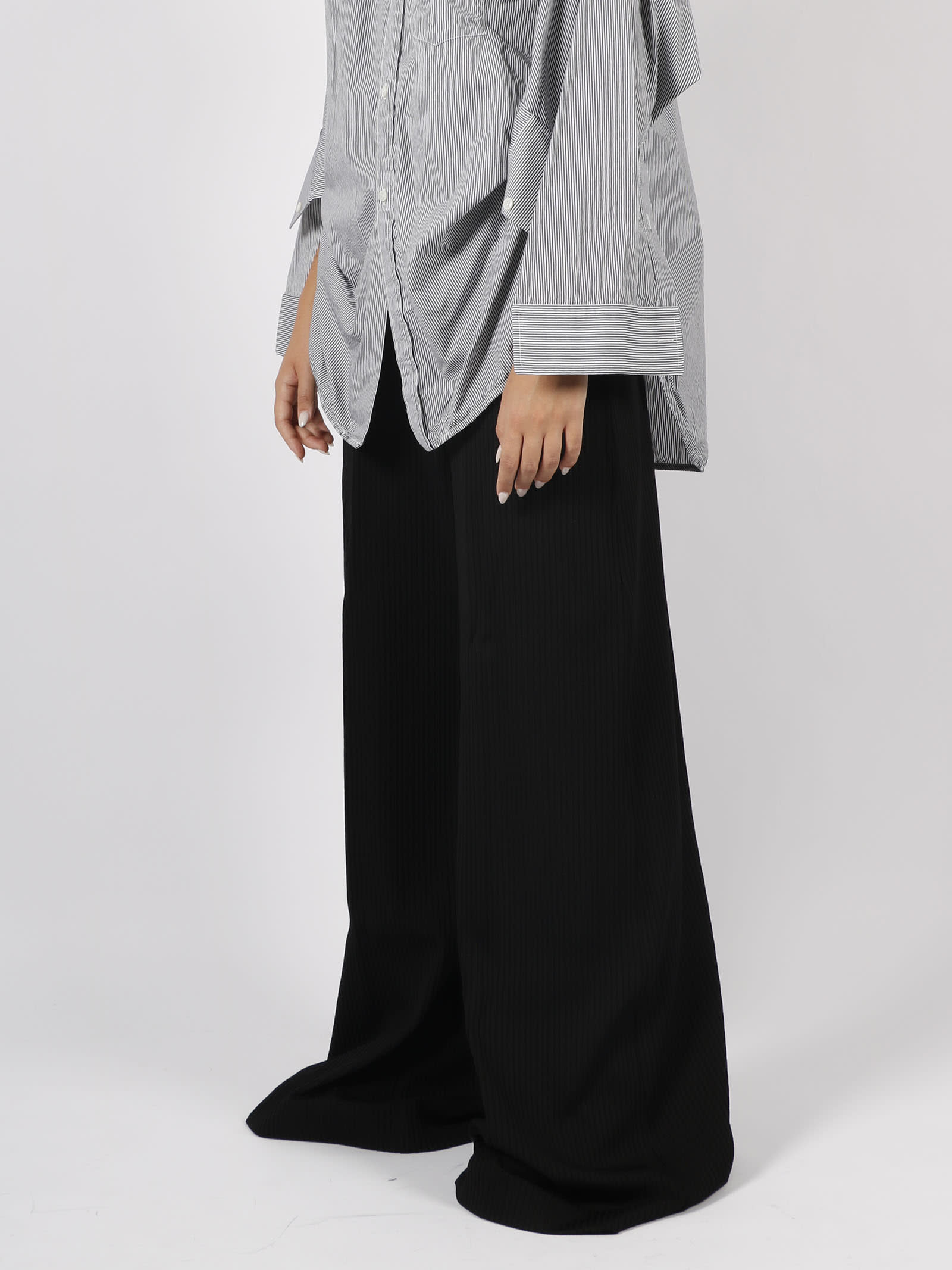 Balenciaga Rib Jersey Pants | italist