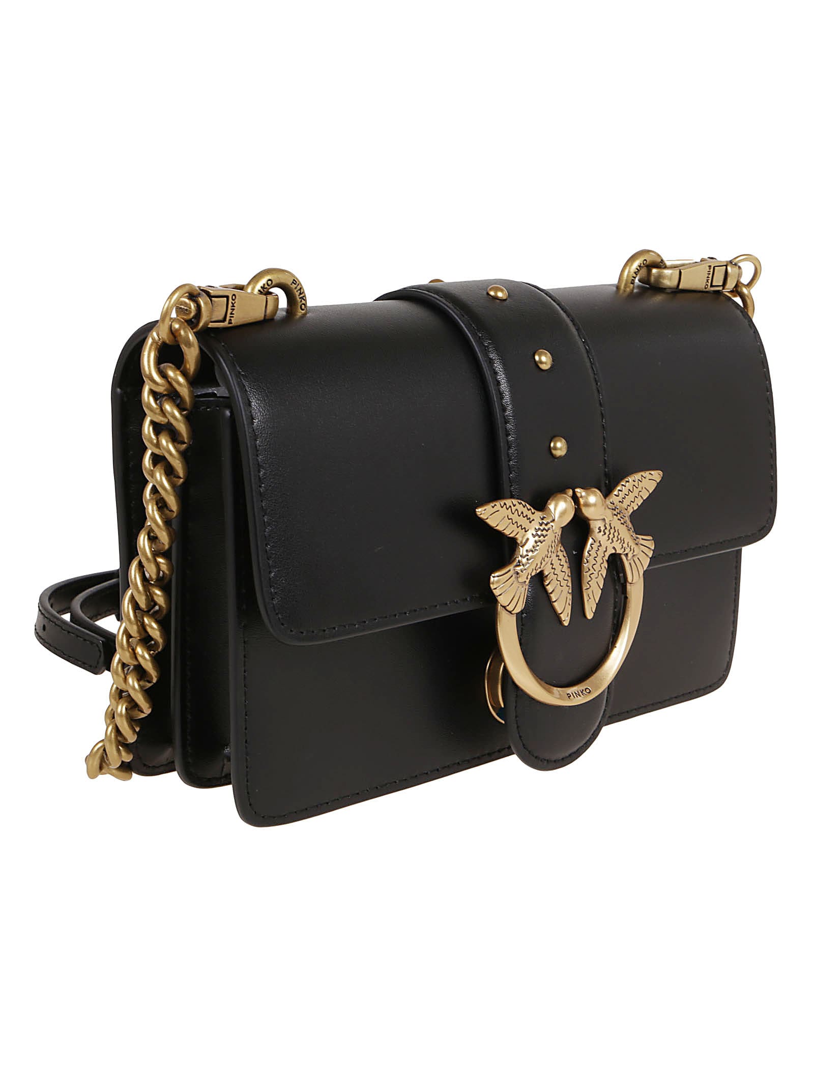 PINKO 104751A21FZ99 関税送料込 Pinko Love One Mini Cl Vitello Seta | italist