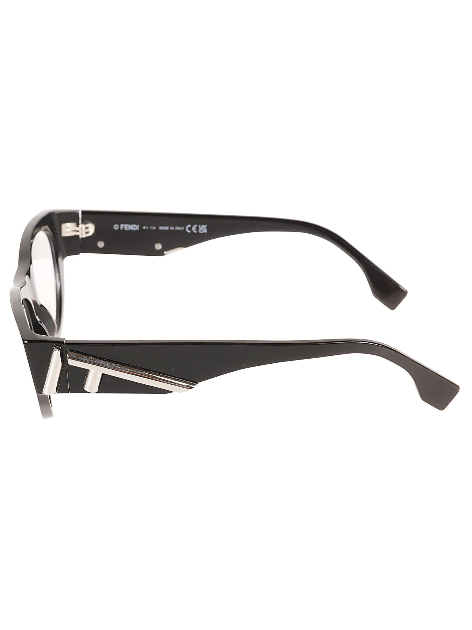 【送料&関税込】Fendi l Logo Embossed Cat-eye Glasses Fendi Metal Logo Embossed Cat-eye Glasses | italist, ALWAYS