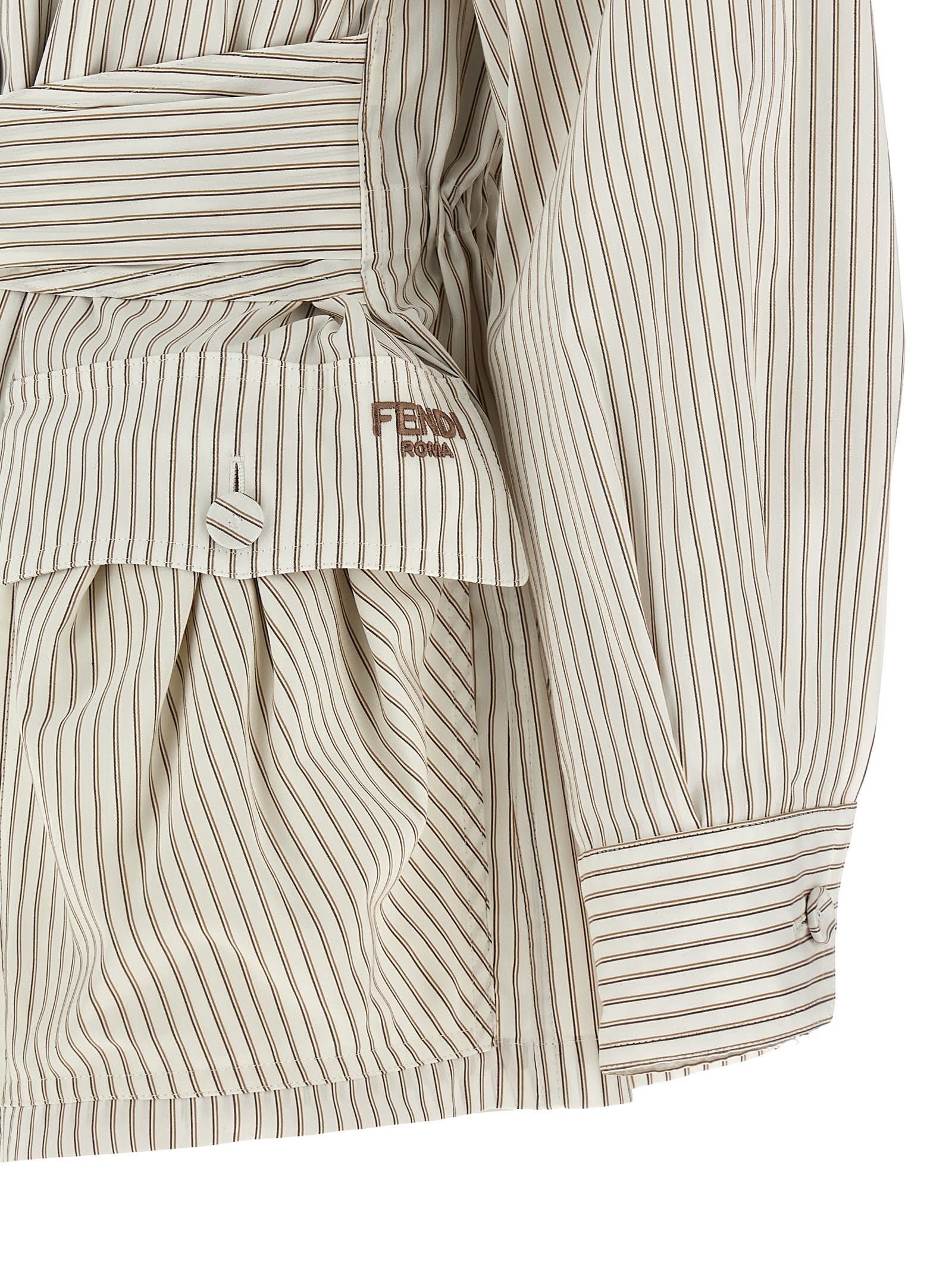 ブルゾン FENDI Striped blouson Fendi Striped Blouson | italist